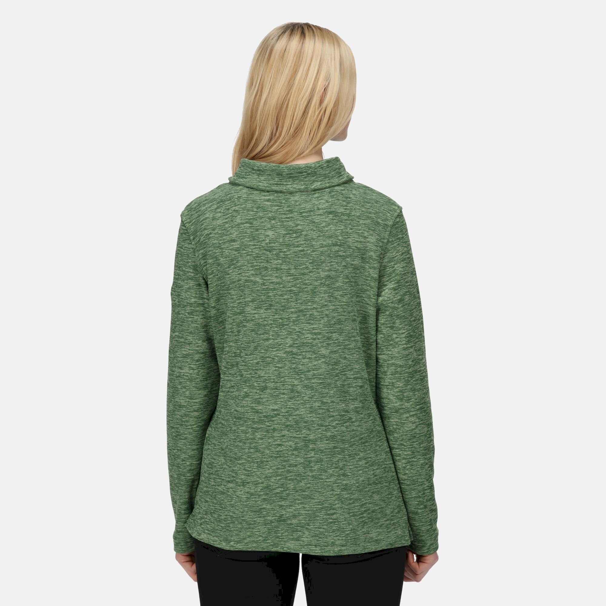 Women's Kizmit Half Zip Fleece | Basil Marl