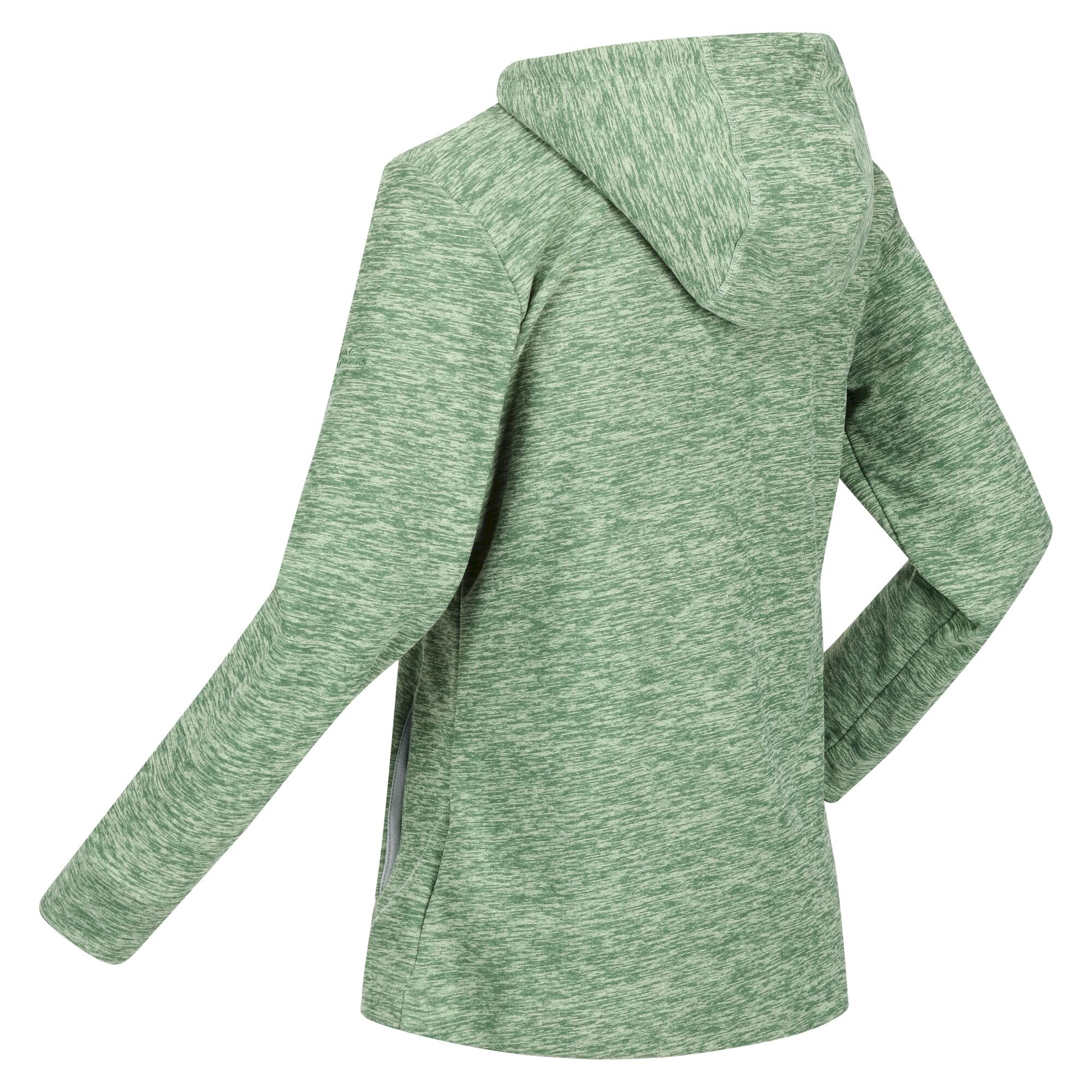 Women's Kizmit II Hooded Marl Fleece | Basil Marl