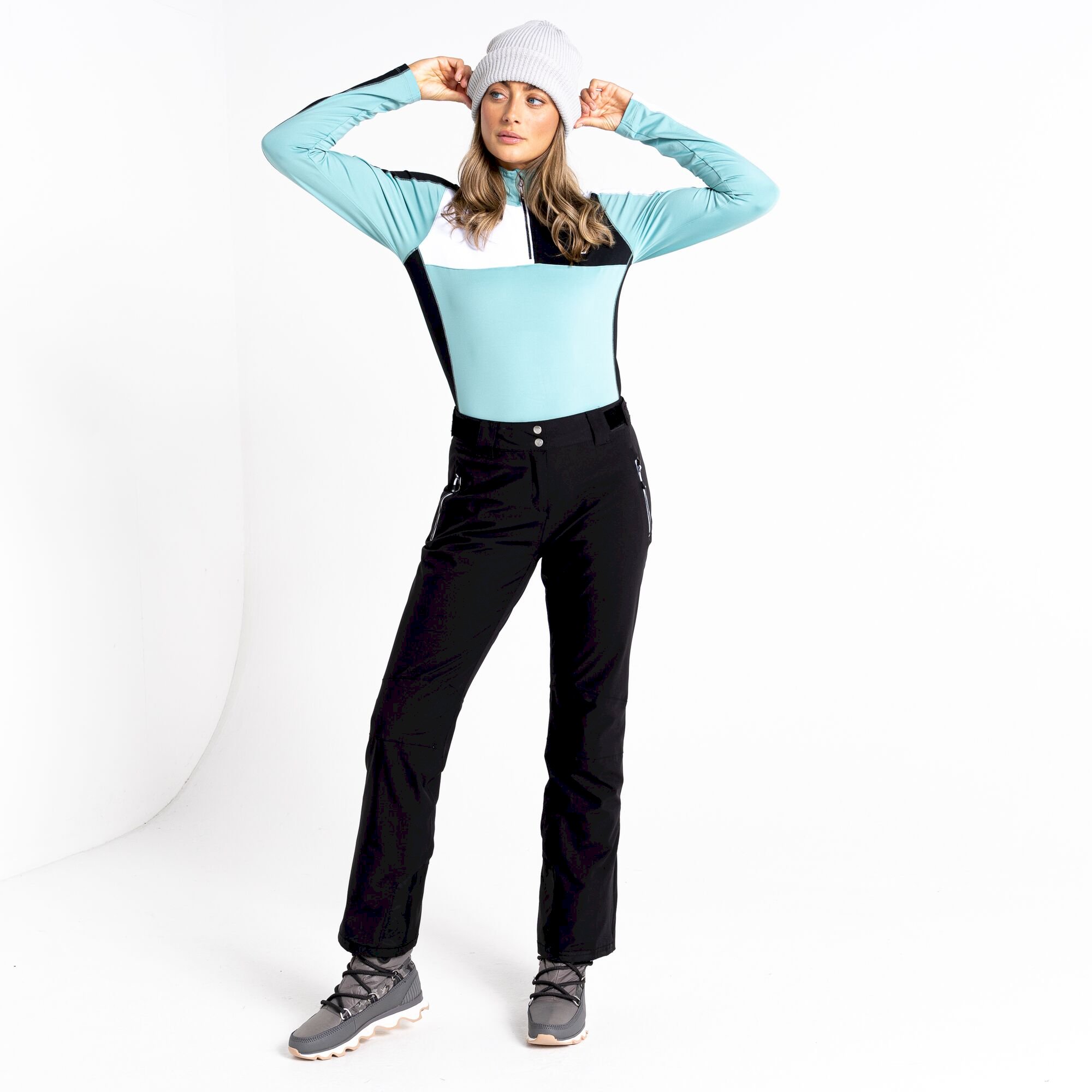 Dare 2b - Women's Default III Core Stretch Midlayer | Canton Green Black