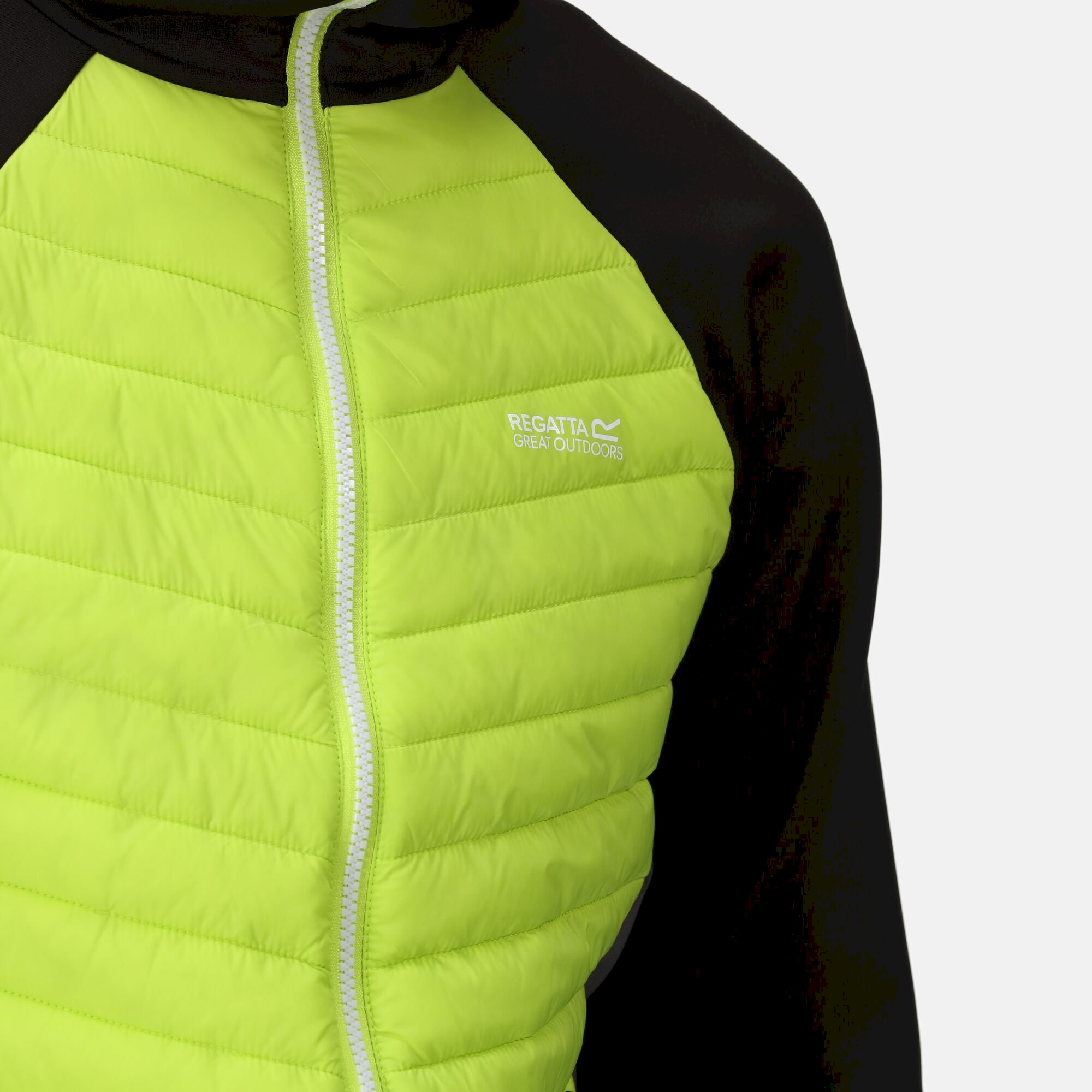 Men's Andreson VII Hybrid Lightweight Jacket | Bright Kiwi Black