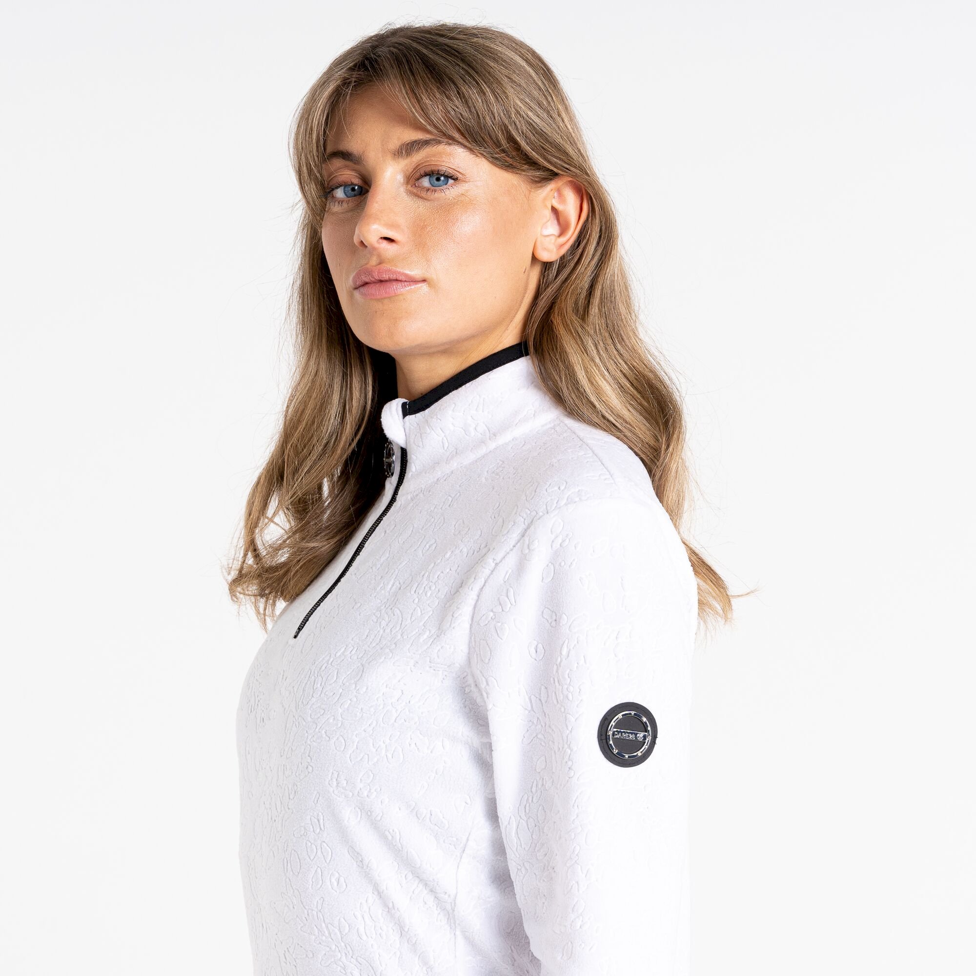 Dare 2b - Women's Savy II Half Zip Fleece | White