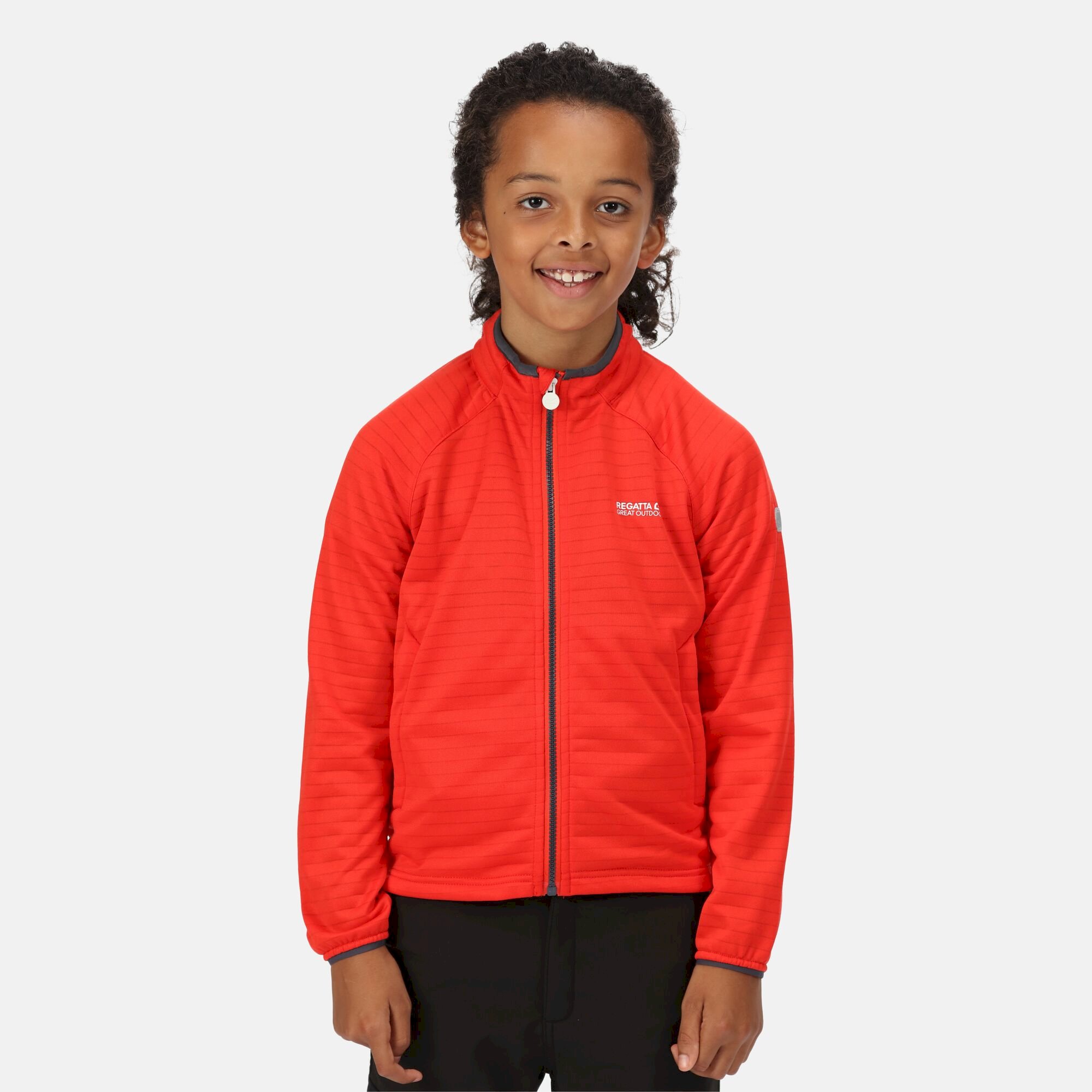 Kids' Highton Lite II Softshell Jacket | Fiery Red
