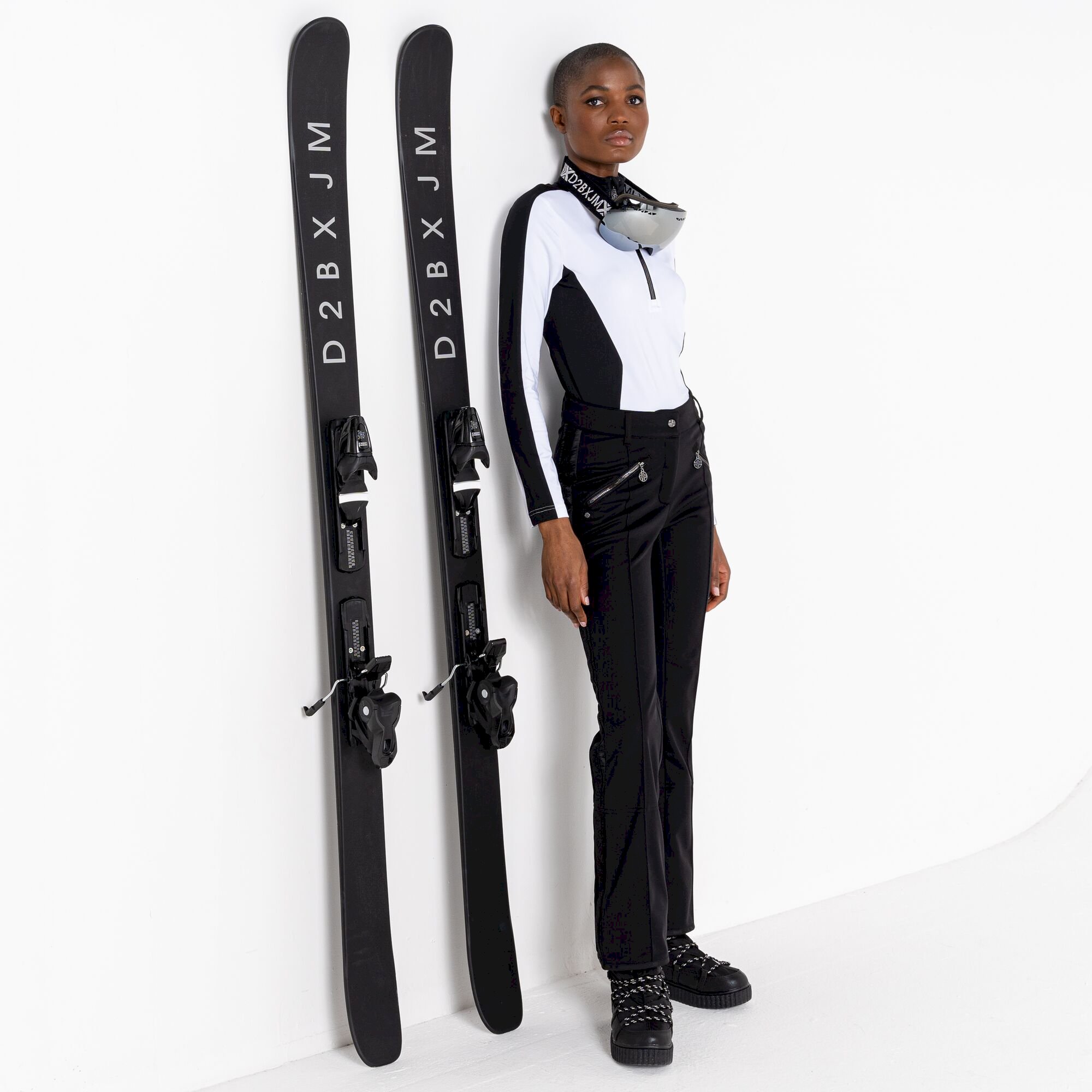 Dare 2b - Women's Excursive Half-Zip Fleece | White Black