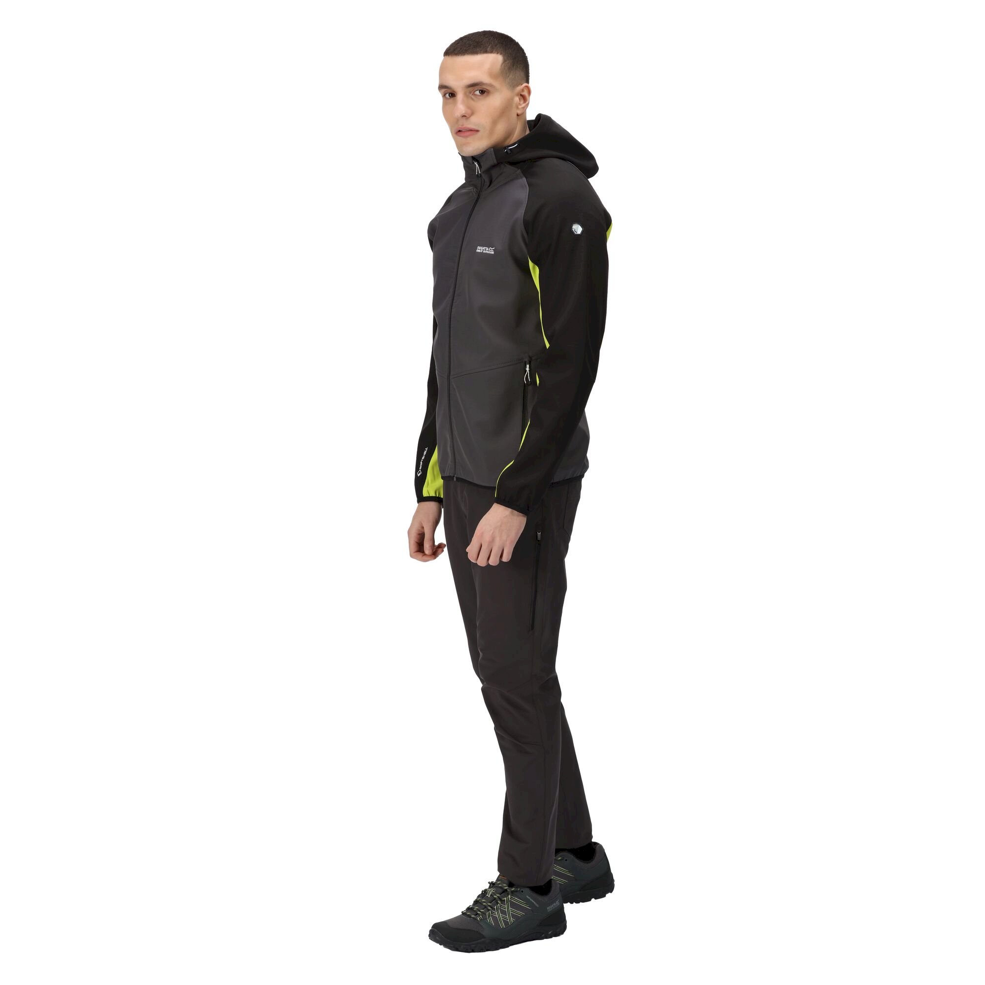 Men's Arec III Softshell Jacket | Dark Grey Black