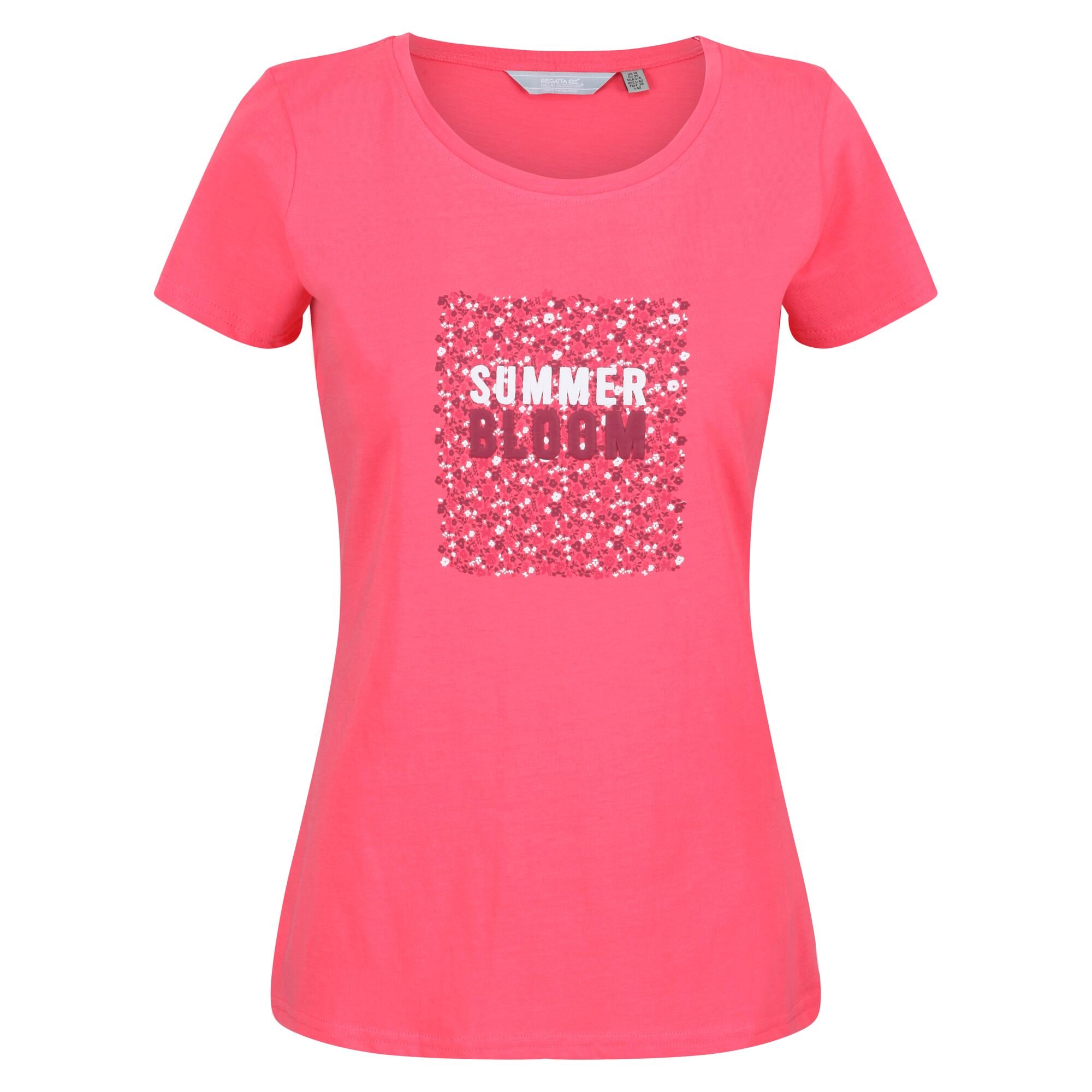 Women's Breezed II Print T-Shirt | Tropical Pink
