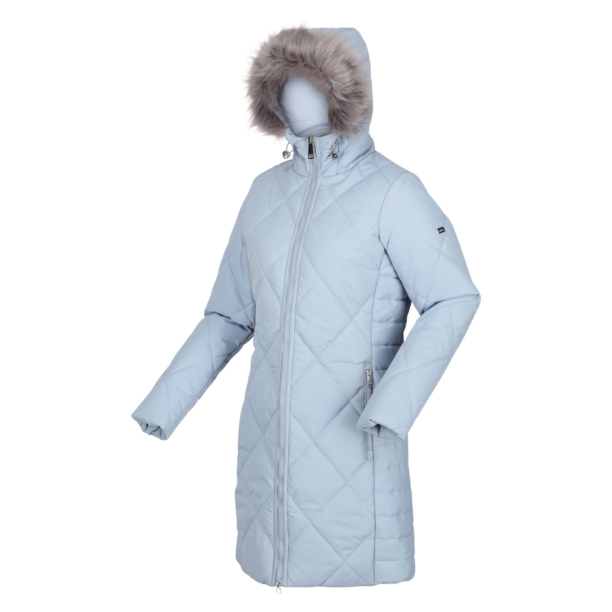 Women's Fritha II Insulated Parka Jacket | Ice Grey