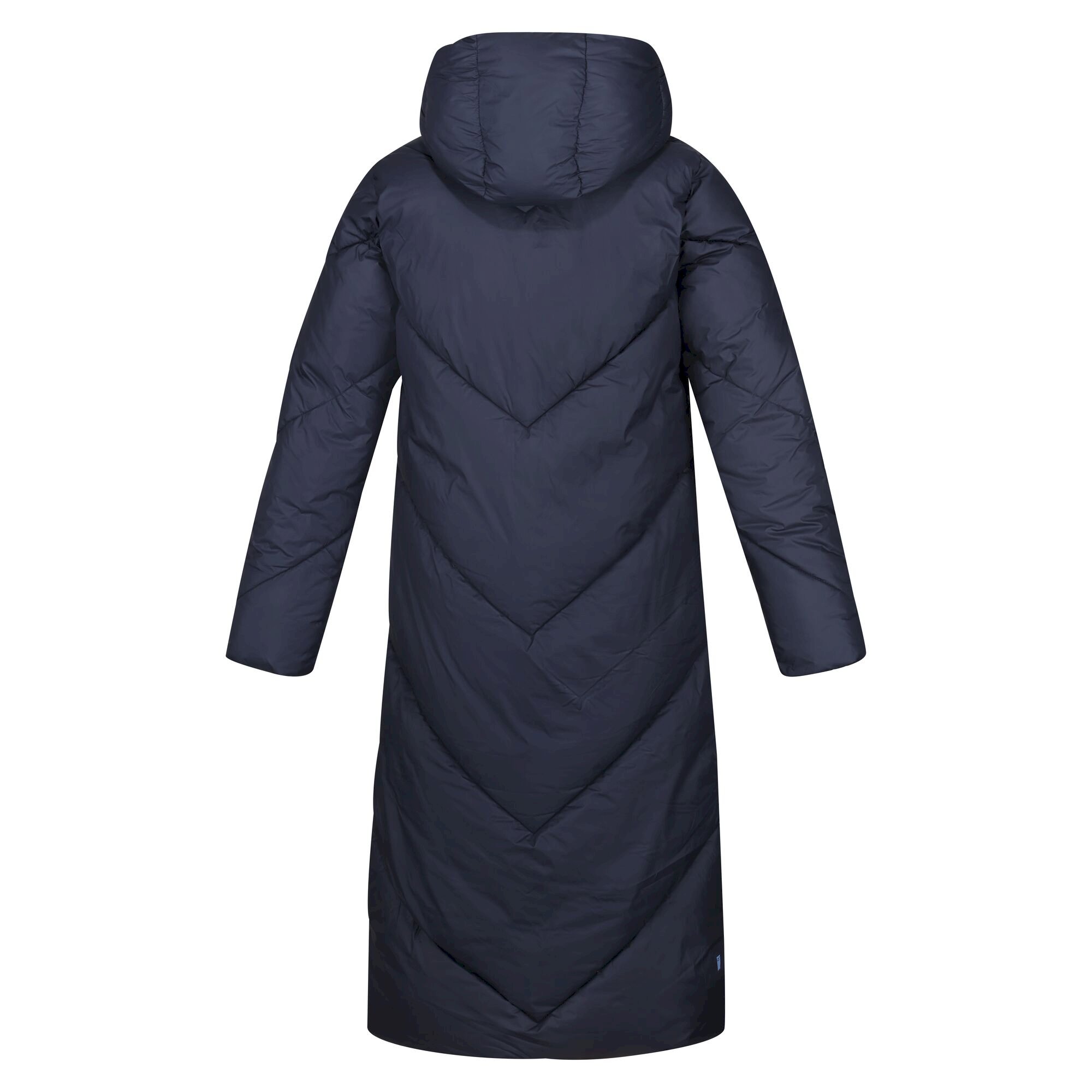 Women's Longley Longline Quilted Jacket | Navy