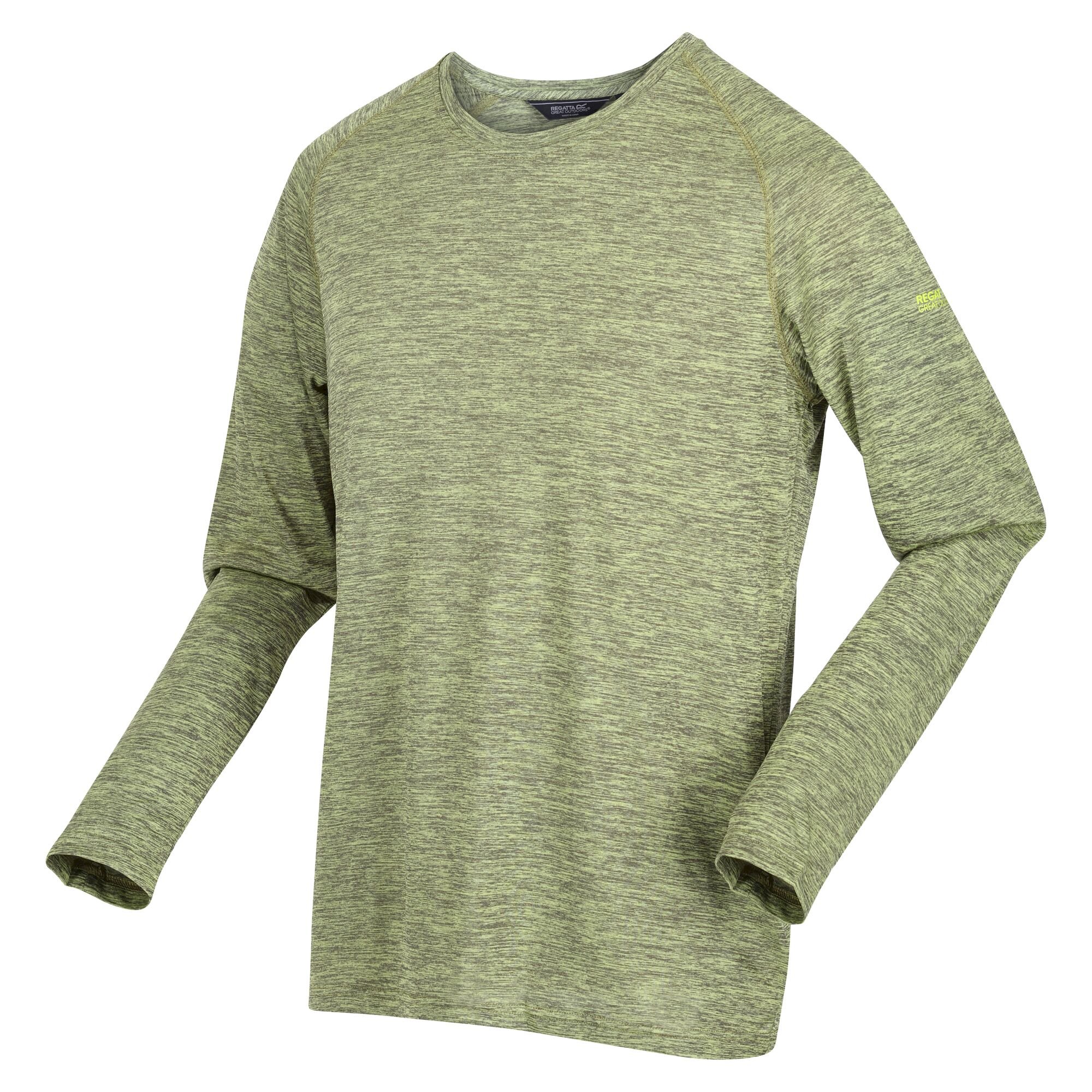 Men's Burlow Long Sleeved T-Shirt | Bright Kiwi