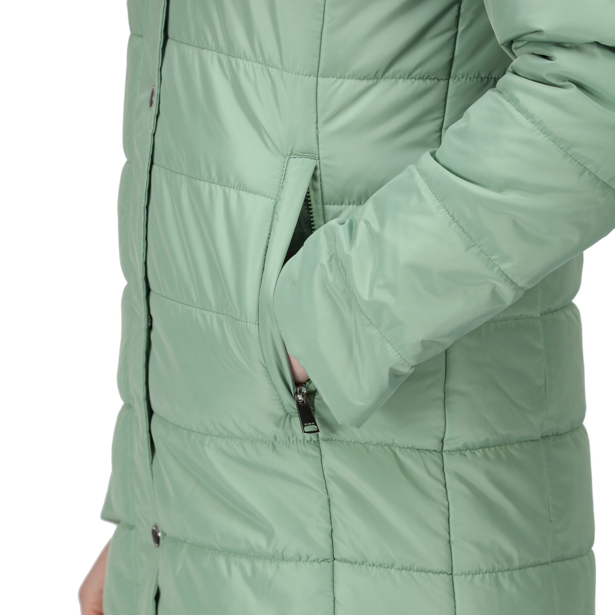 Women's Pamelina Hooded Parka Jacket | Basil