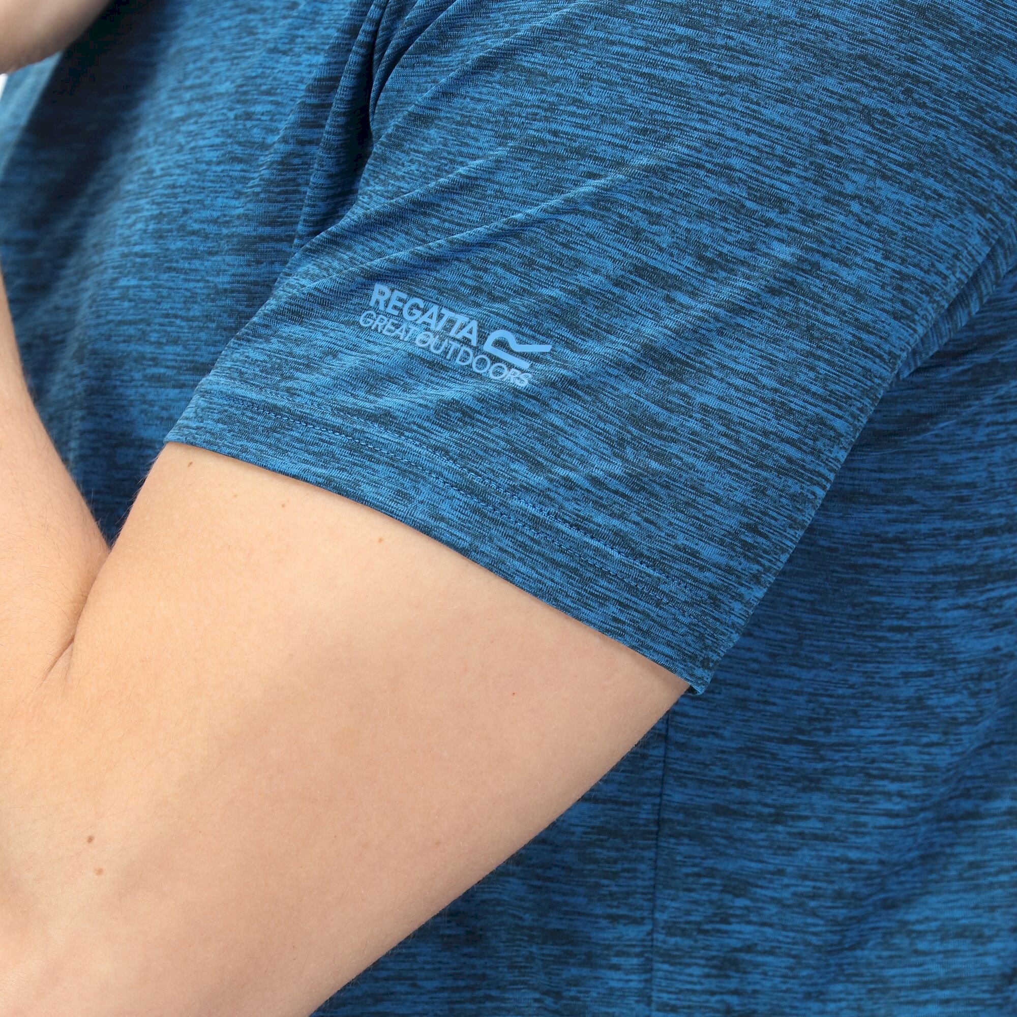 Men's Fingal Edition Marl T-Shirt | Skydiver Blue