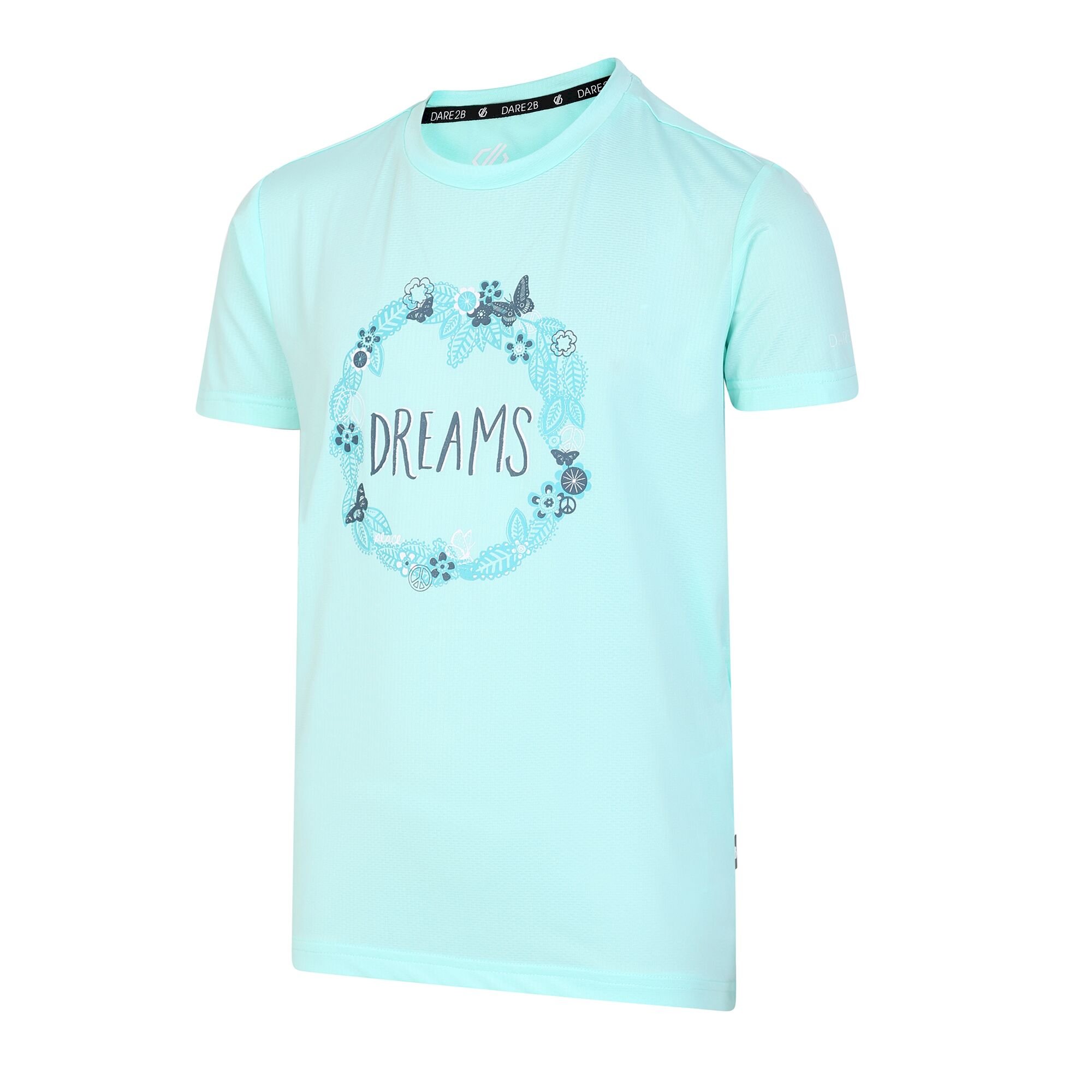 Dare 2b - Kids' Rightful Recycled Graphic Tee | Aqua Splash