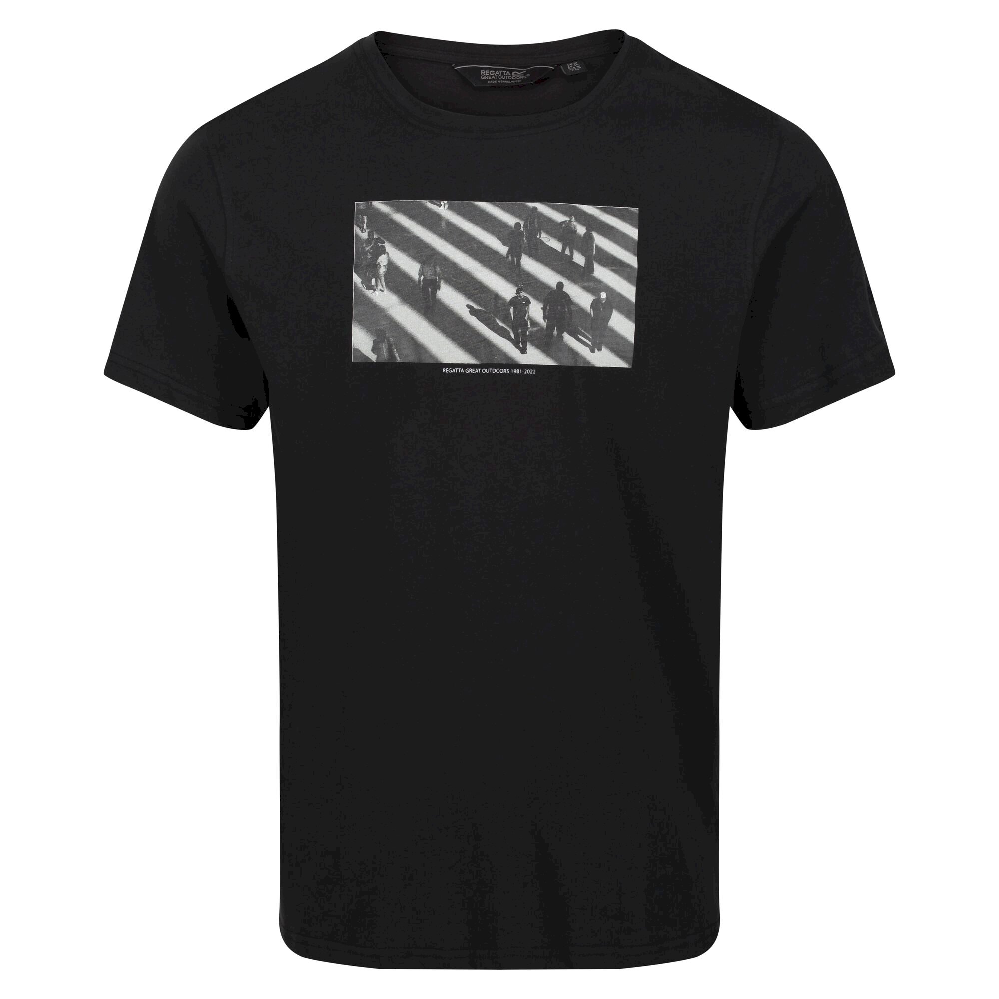 Men's Cline VI Cotton T-Shirt | Black