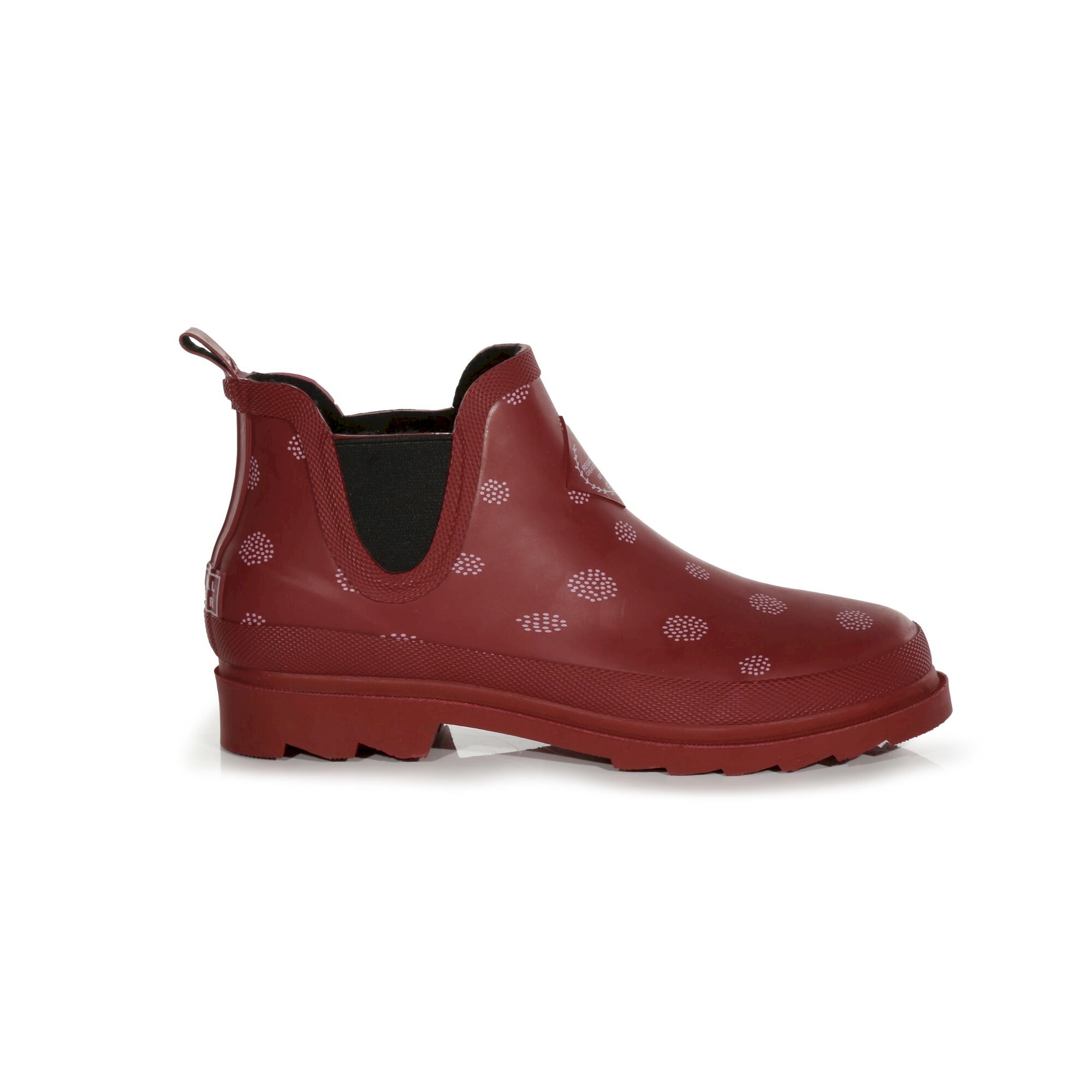 Women's Harper Cosy Ankle Wellies | Cabernet Dot