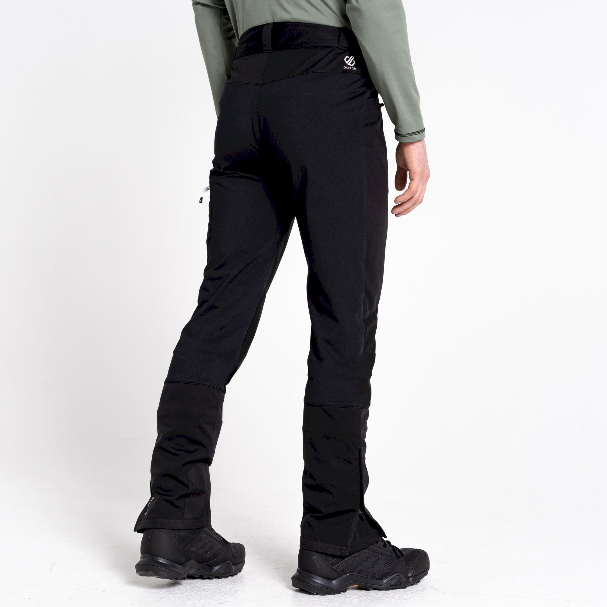 Dare 2b - Men's Nonstop Hybrid Softshell Walking Trousers | Black