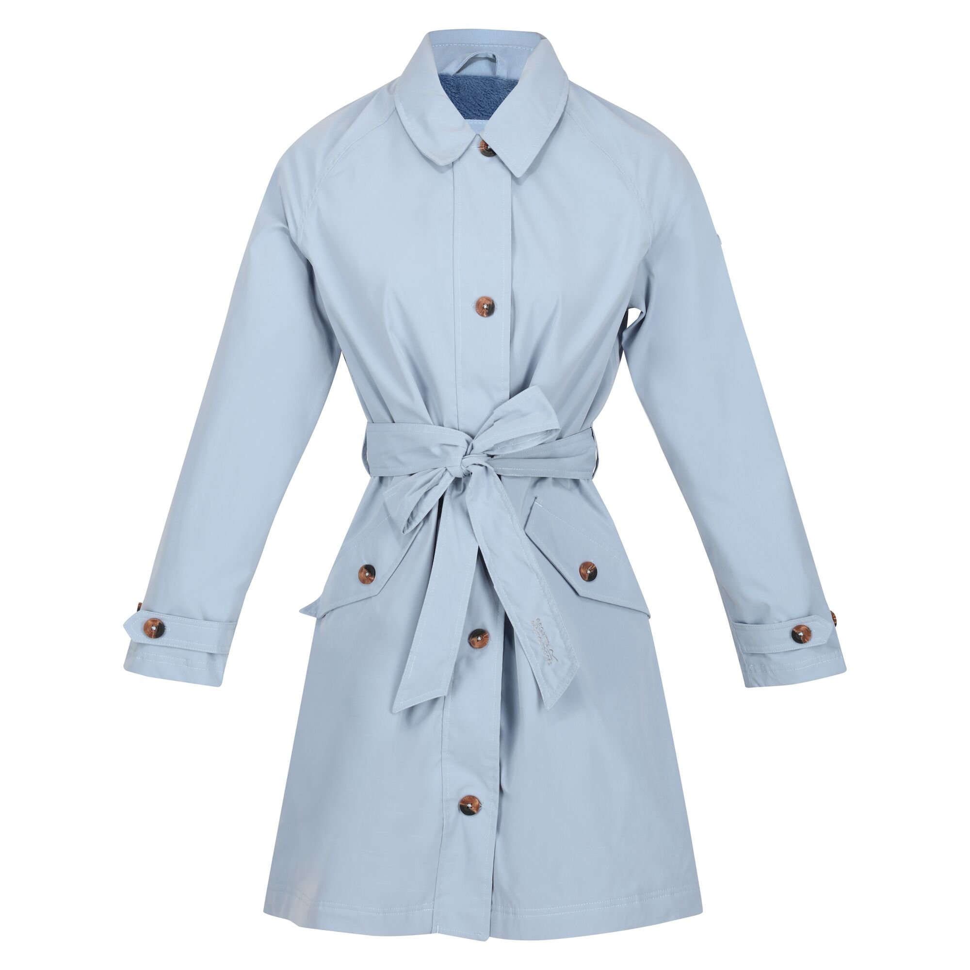 Women's Madalyn Waterproof Trench Coat | Ice Grey