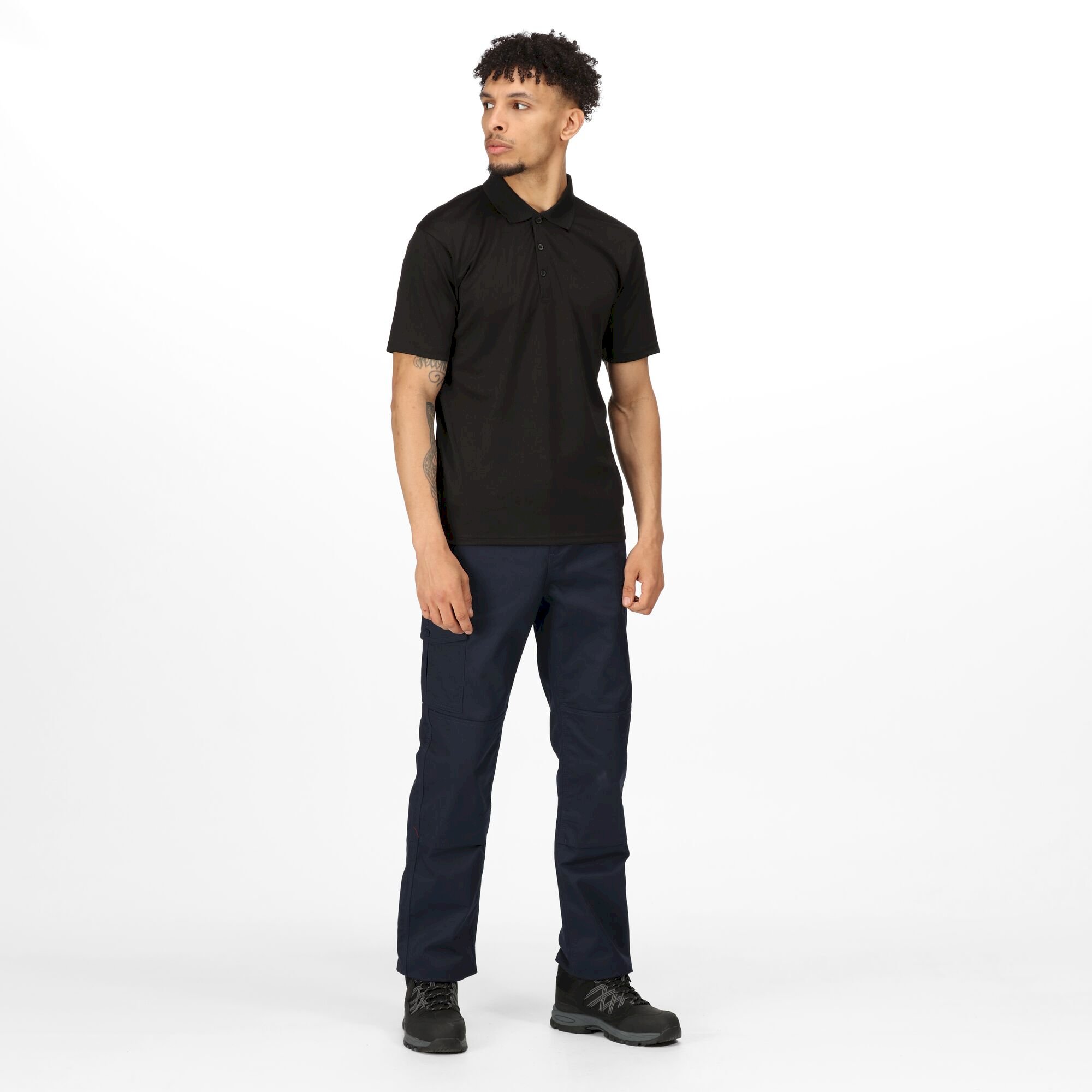 Men's Pro Wicking Polo | Black