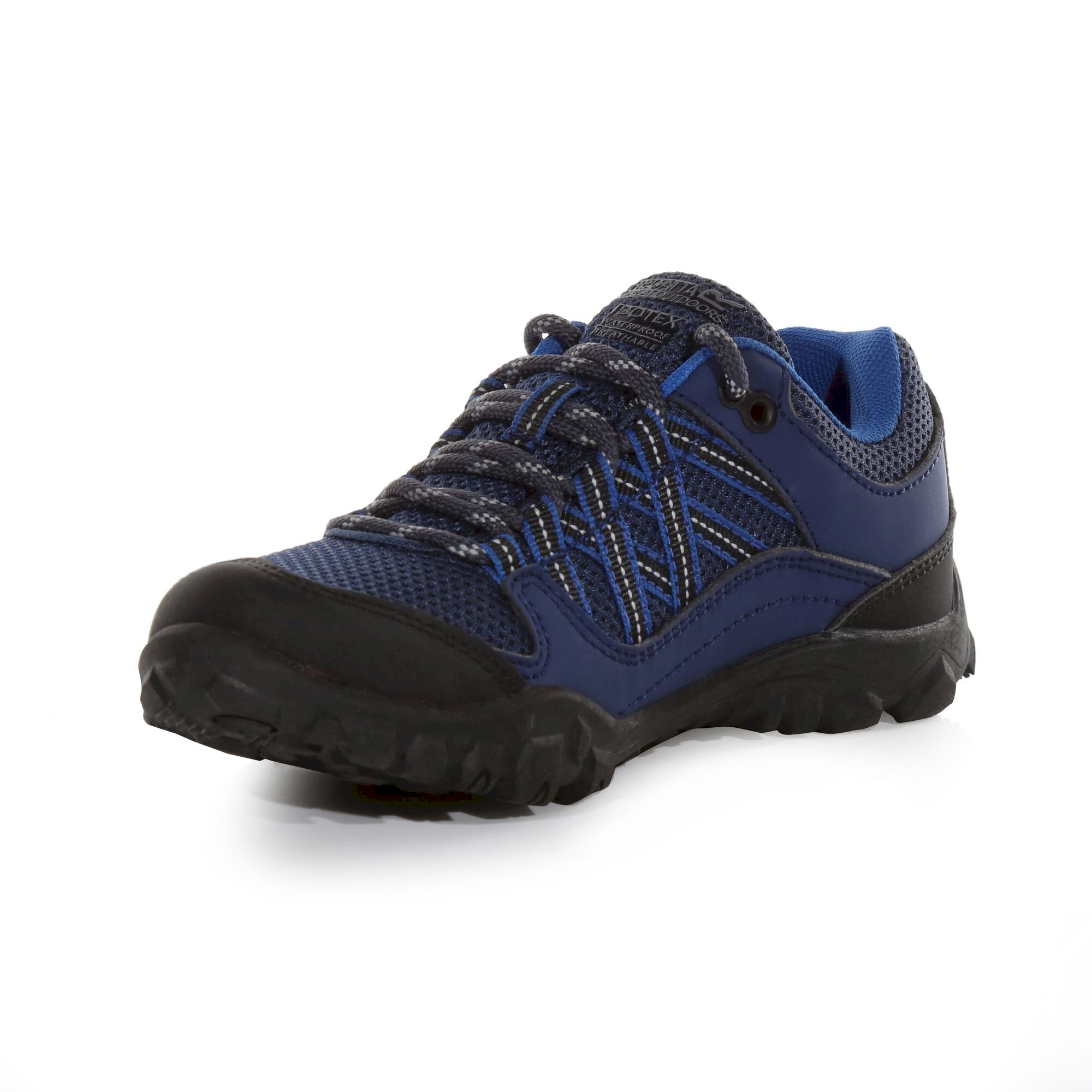 Kids' Edgepoint Waterproof Low Walking Shoes | Admiral Blue Black