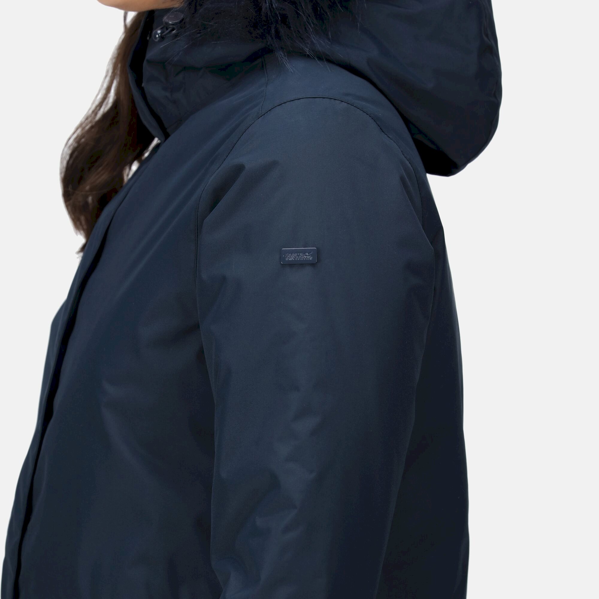 Women's Myla II Fur Trim Parka Jacket | Navy