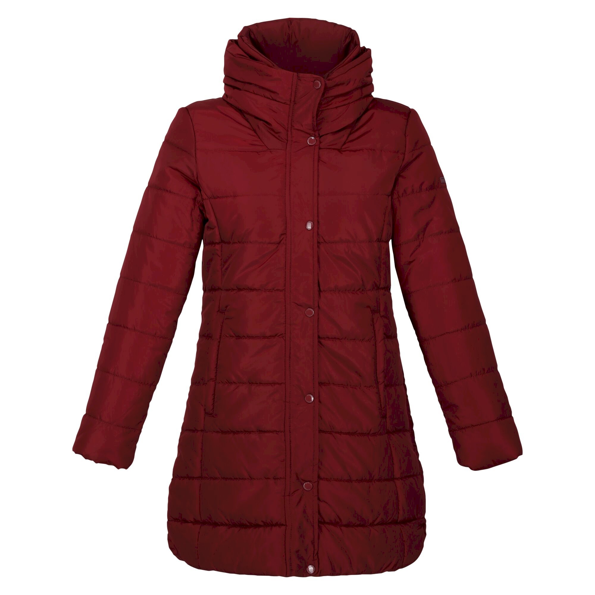 Women's Pamelina Hooded Parka Jacket | Cabernet