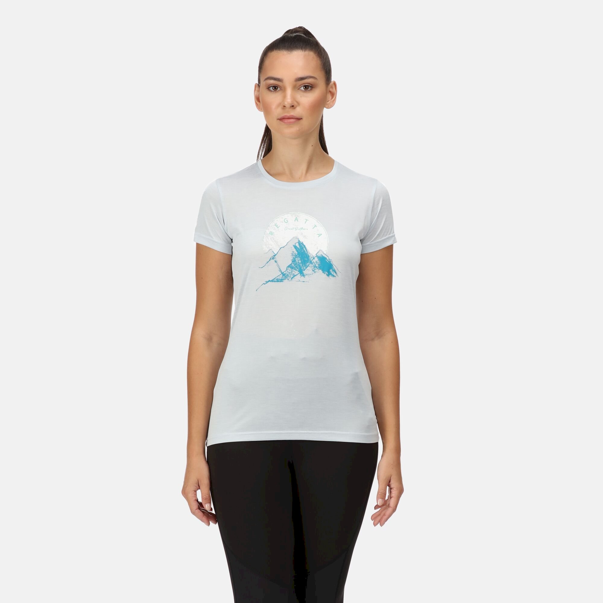 Women's Fingal VI Print T-Shirt | Cyberspace Marl