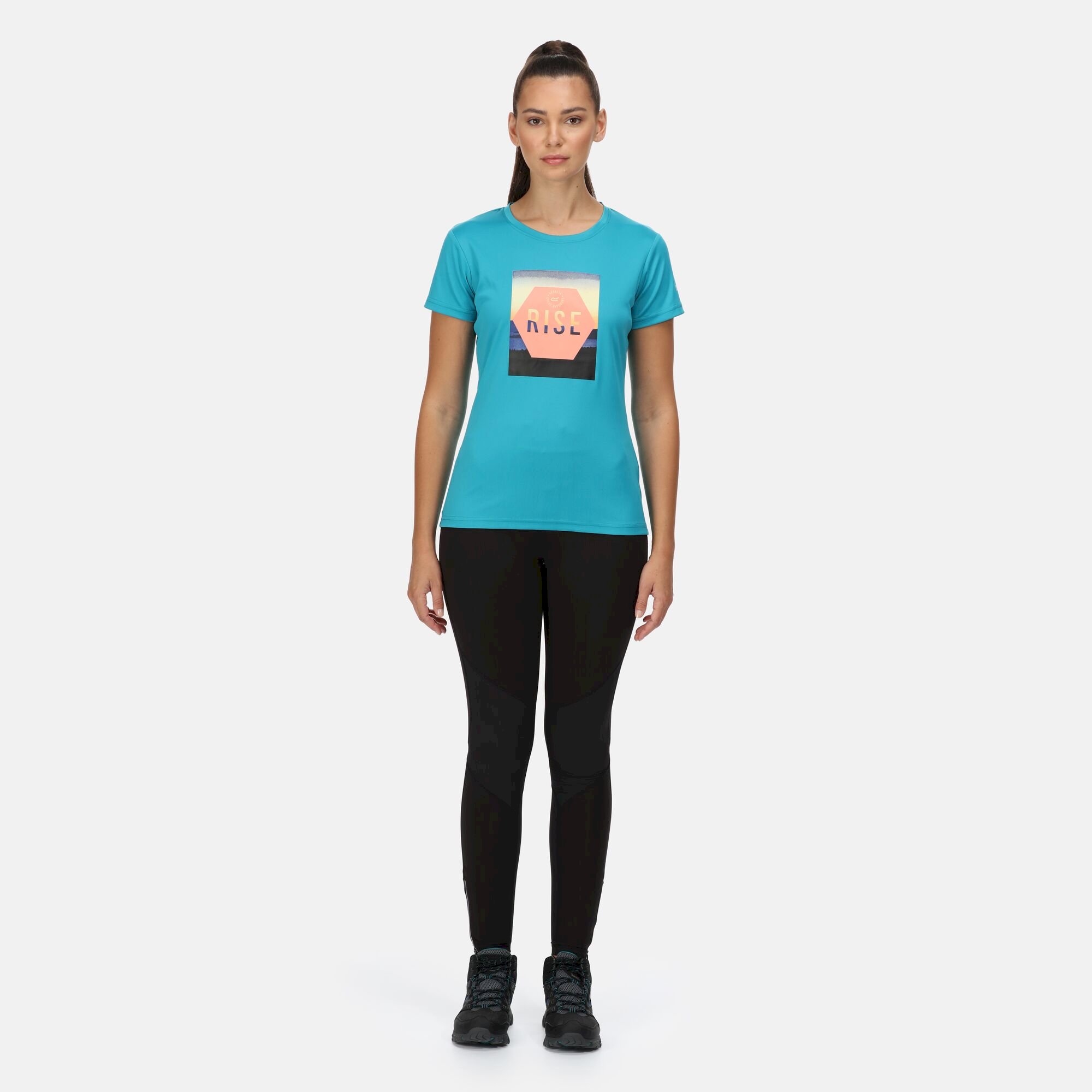 Women's Fingal VI Print T-Shirt | Enamel