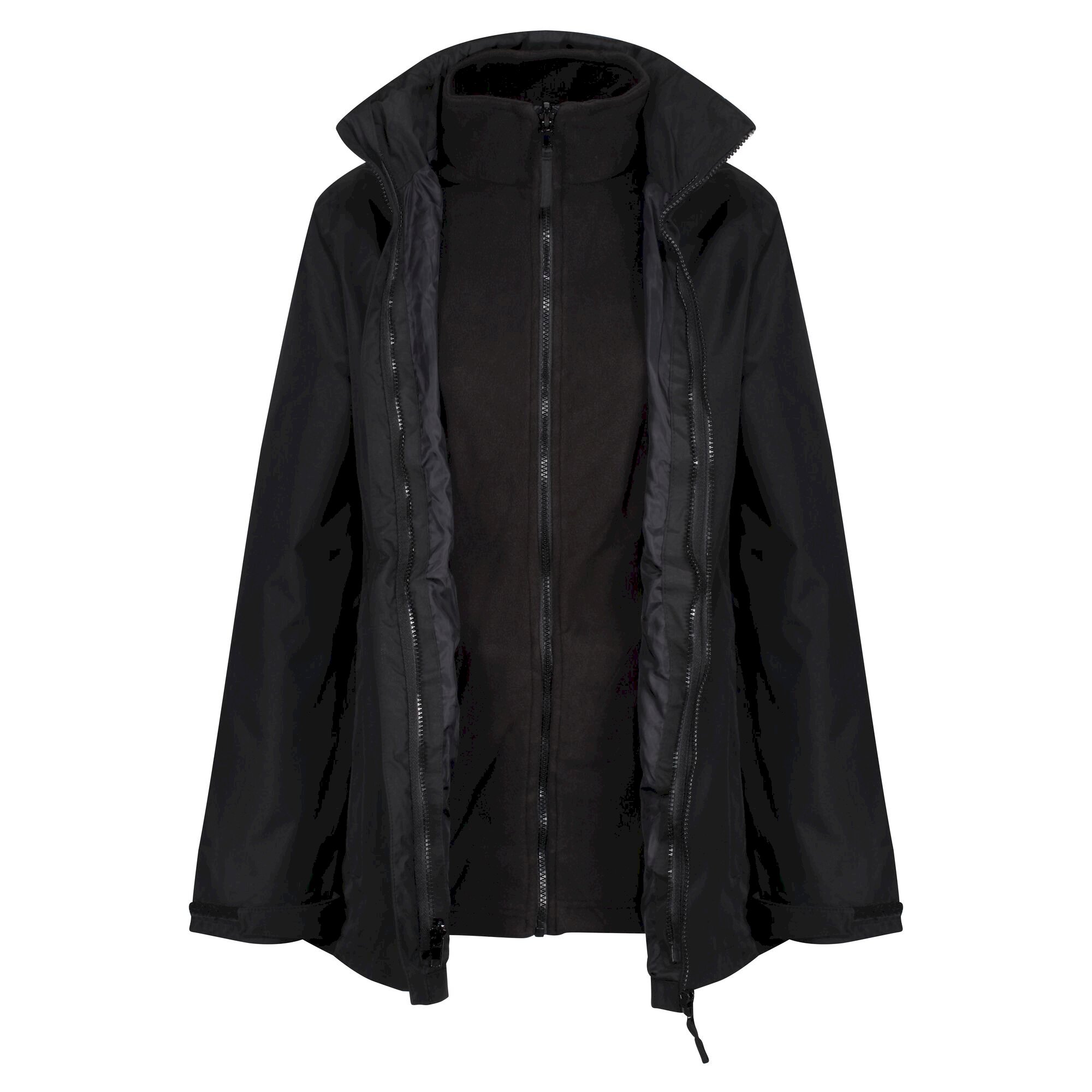 Women's Classic 3 in 1 Waterproof Jacket | Black