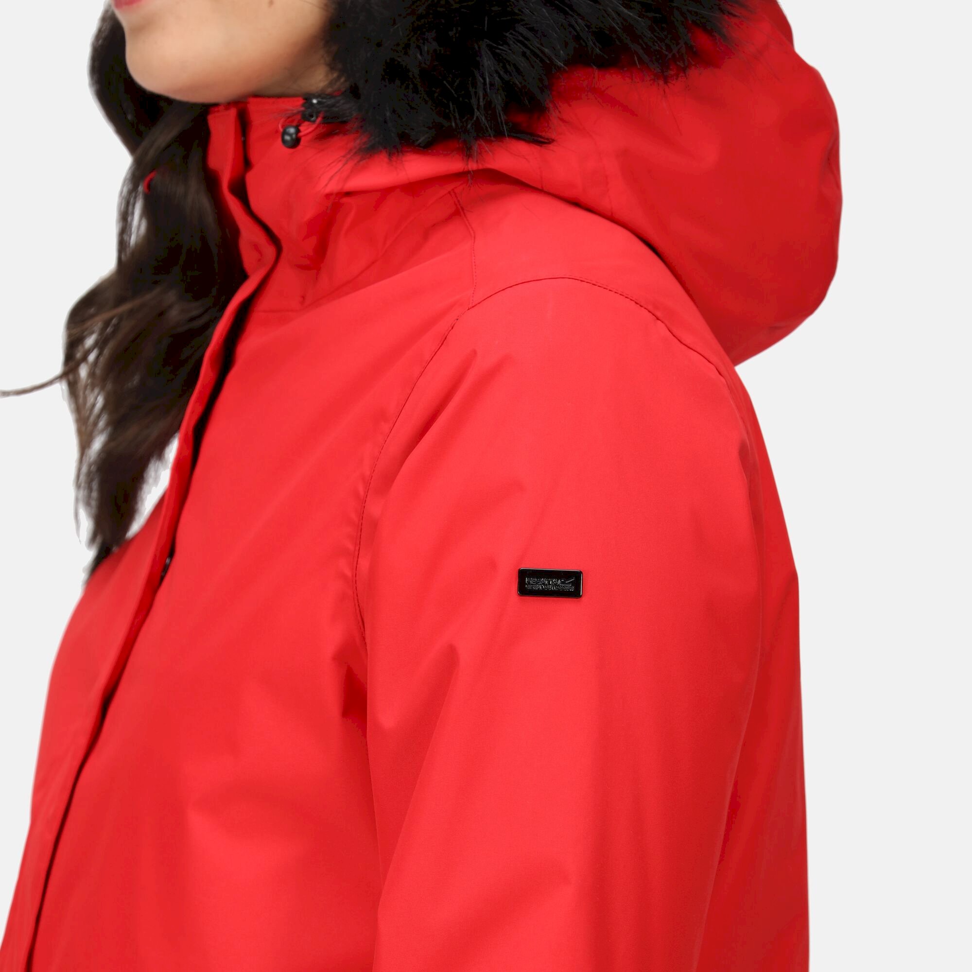 Women's Myla II Fur Trim Parka Jacket | Code Red