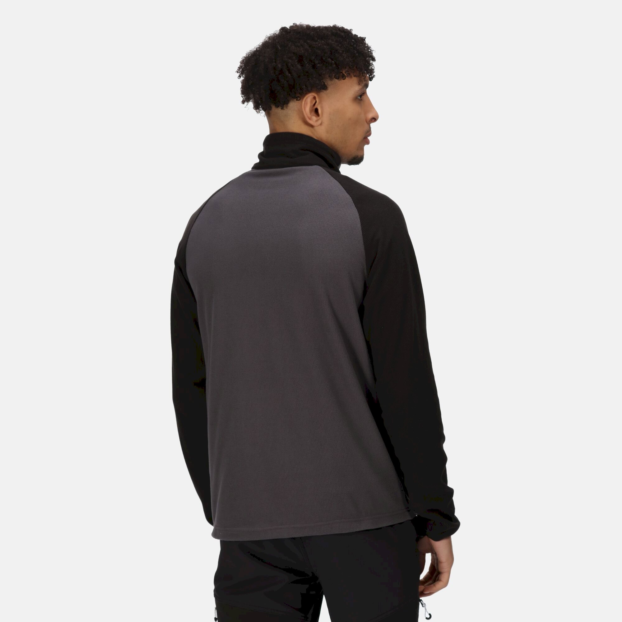 Men's Elson II Lightweight Fleece | Dark Grey Black