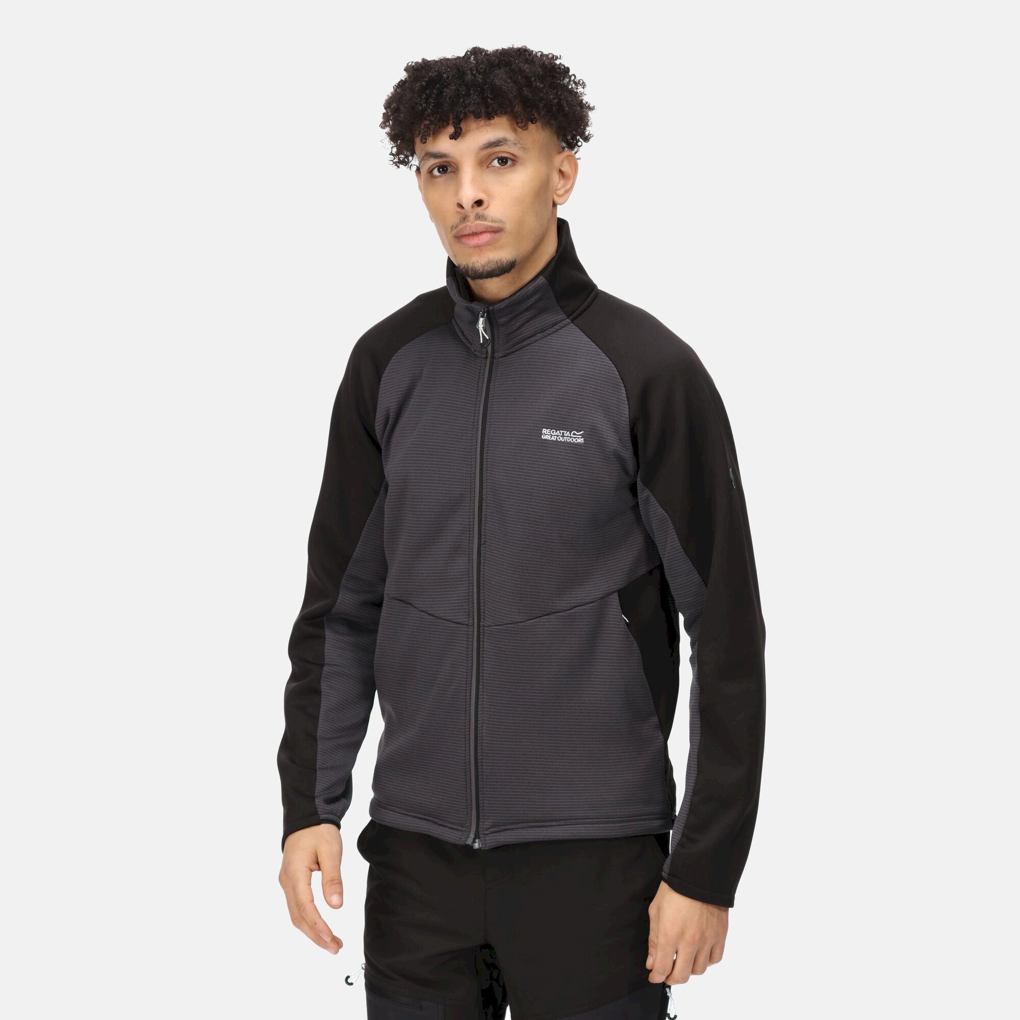 Men's Highton Winter Full Zip III Fleece | Dark Grey Black
