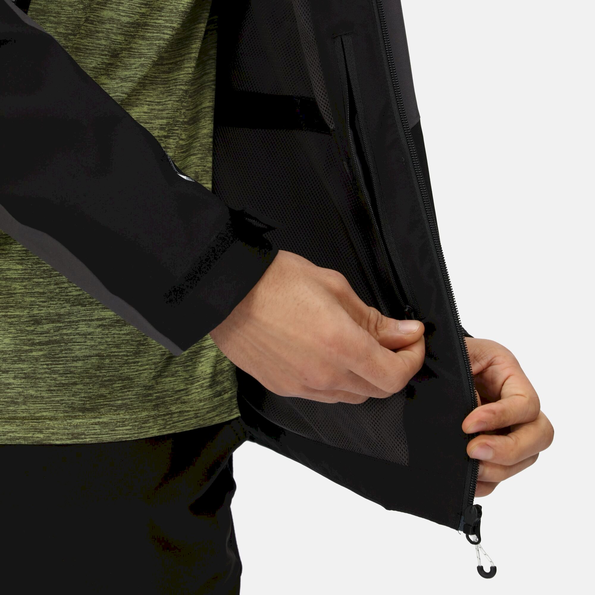 Men's Highton Stretch II Waterproof Jacket | Dark Grey Black