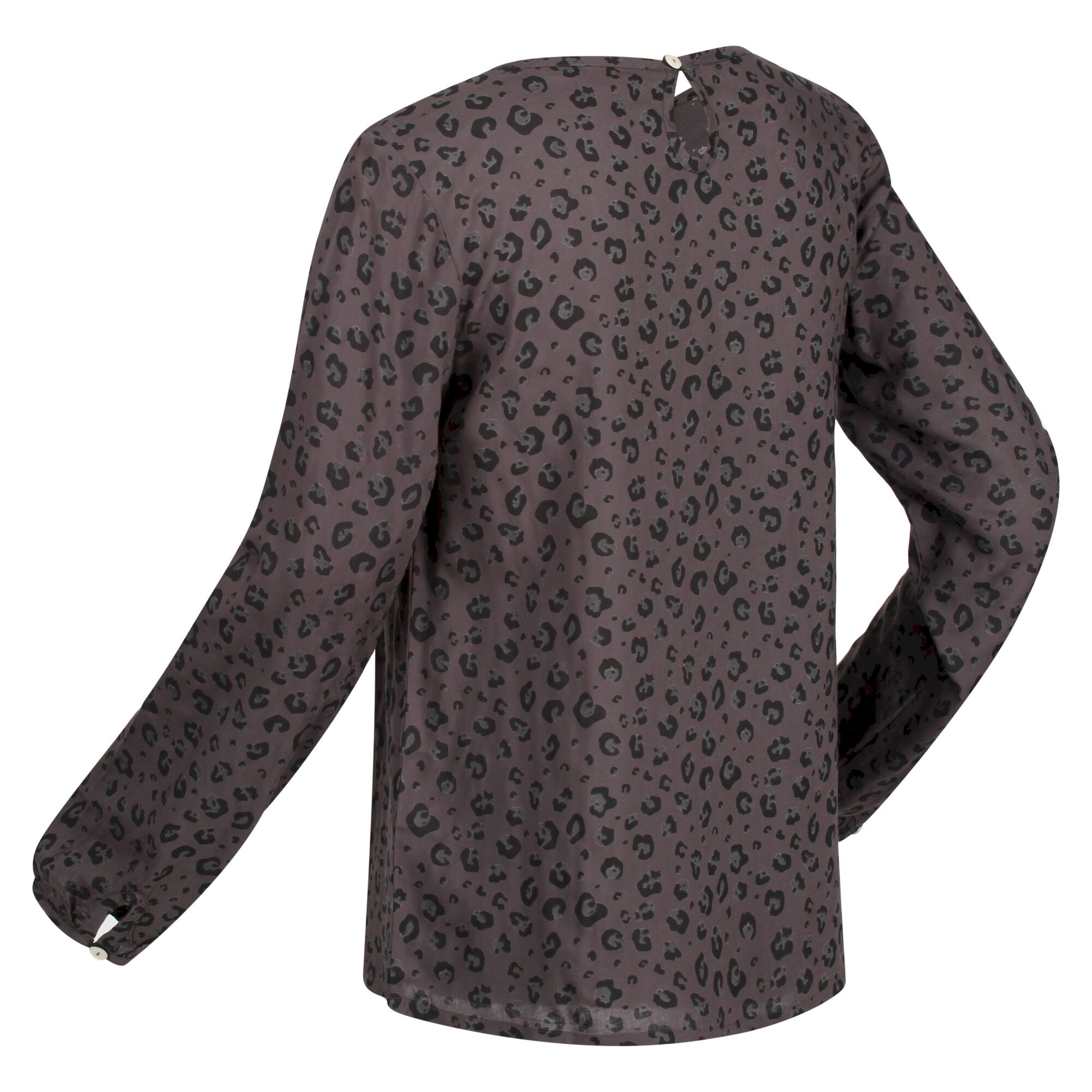 Women's Hadria Printed Blouse | Black Animal
