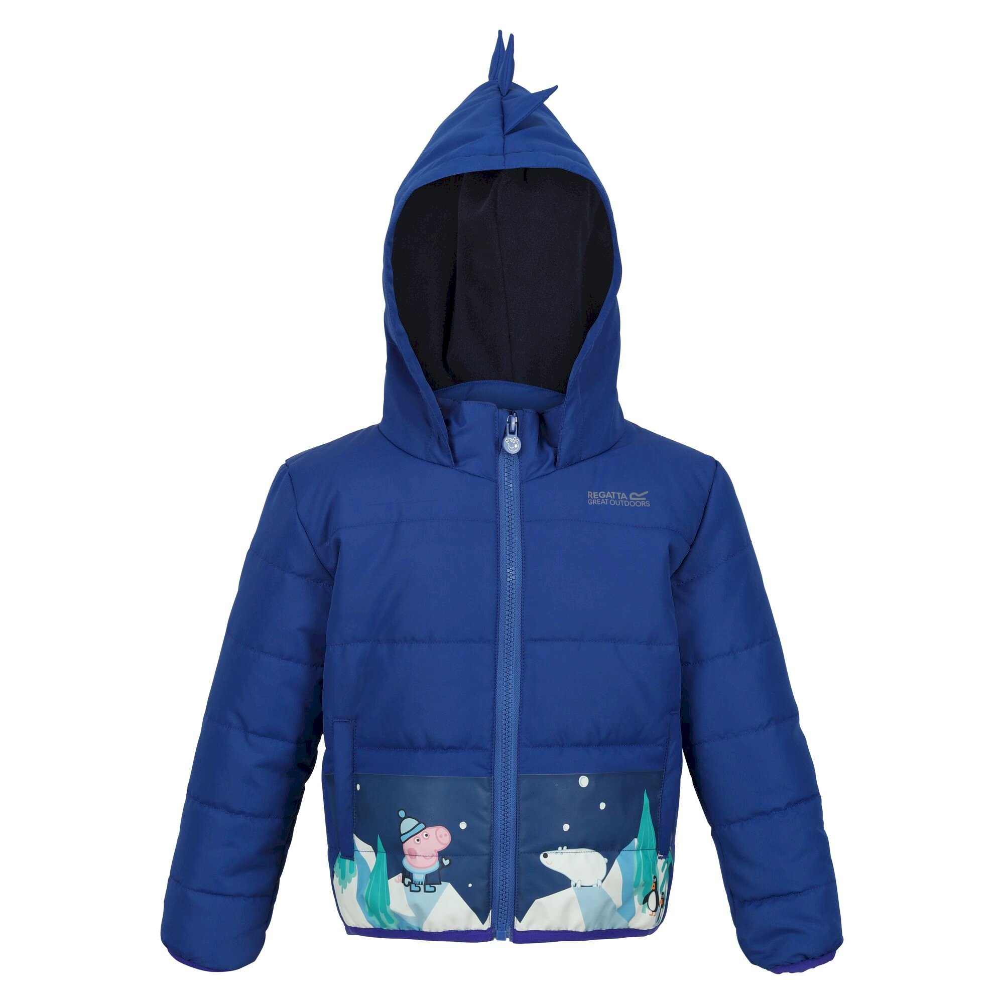 Boys' Peppa Padded Jacket | Space Blue