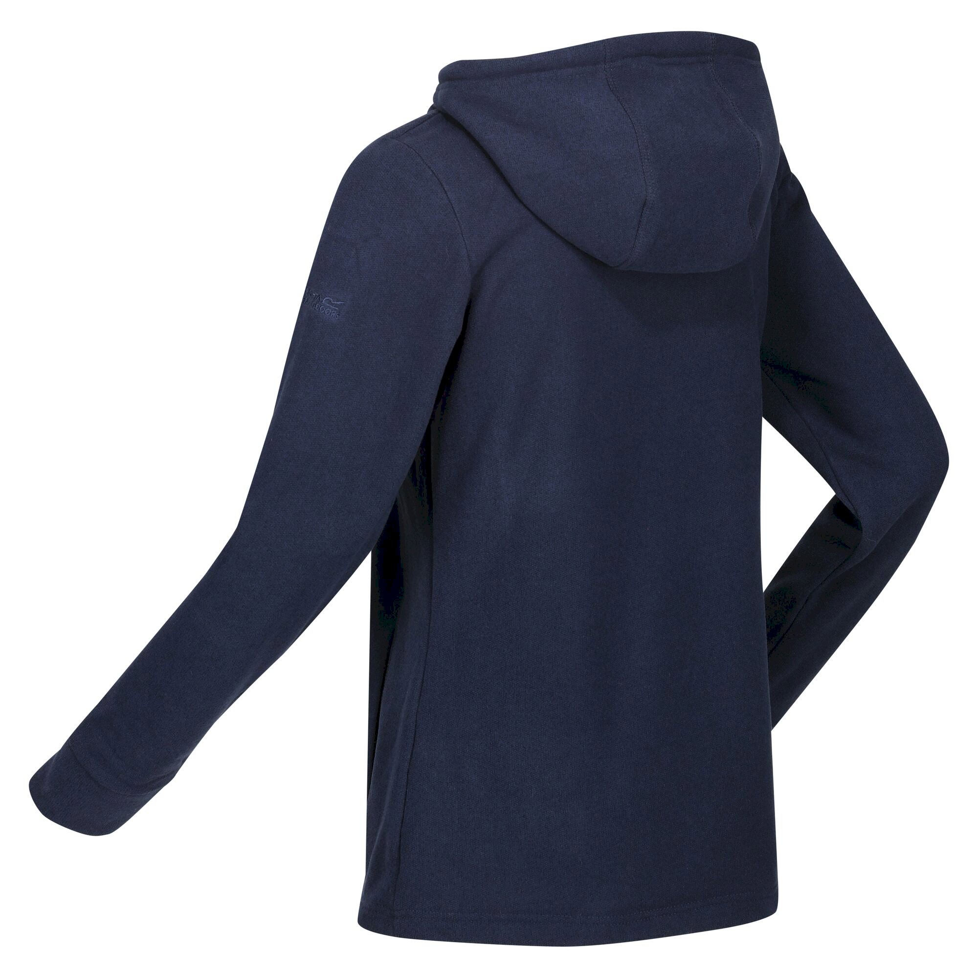Women's Kizmit II Hooded Marl Fleece | Navy Fine Two Tone