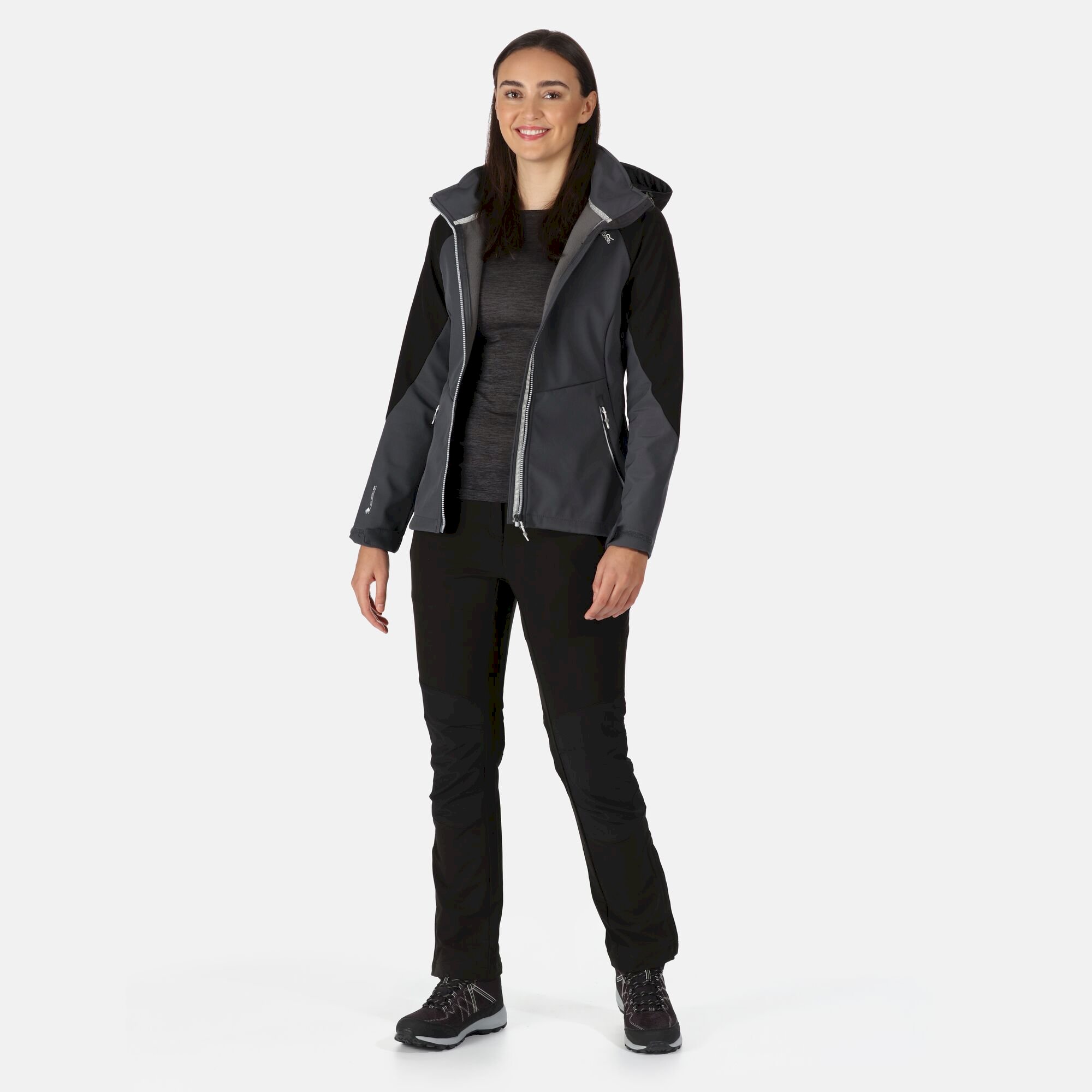 Women's Desoto VIII Lightweight Jacket | Black Seal Grey