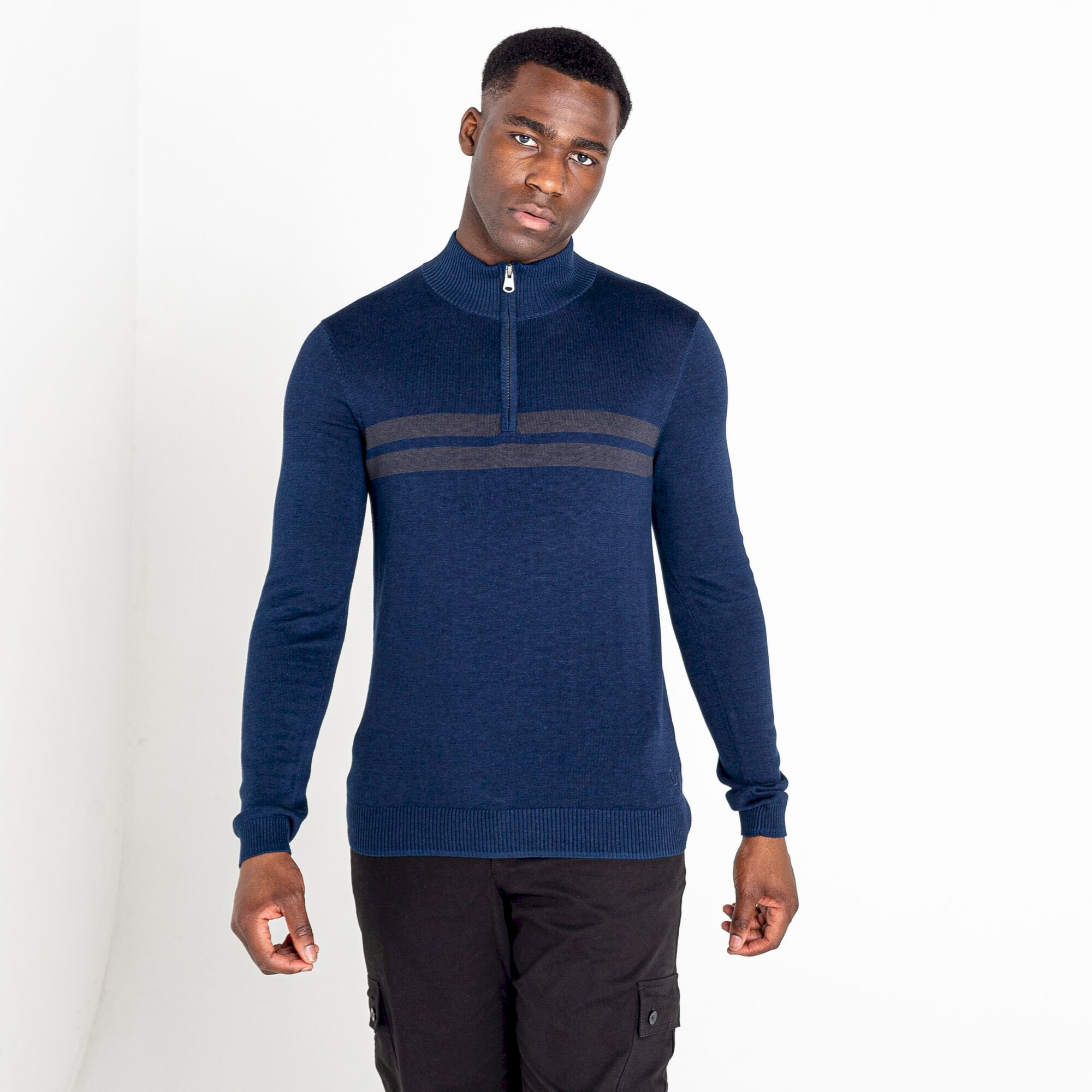 Dare 2b - Men's Unite Us Half Zip Knit Sweater | Nightfall Navy