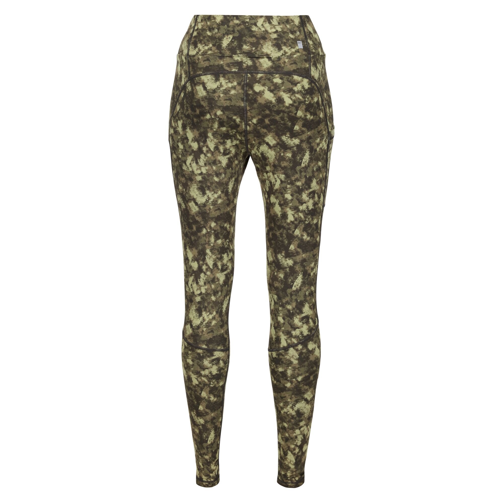 Women's Holeen II Leggings | Dark Khaki Distress Print