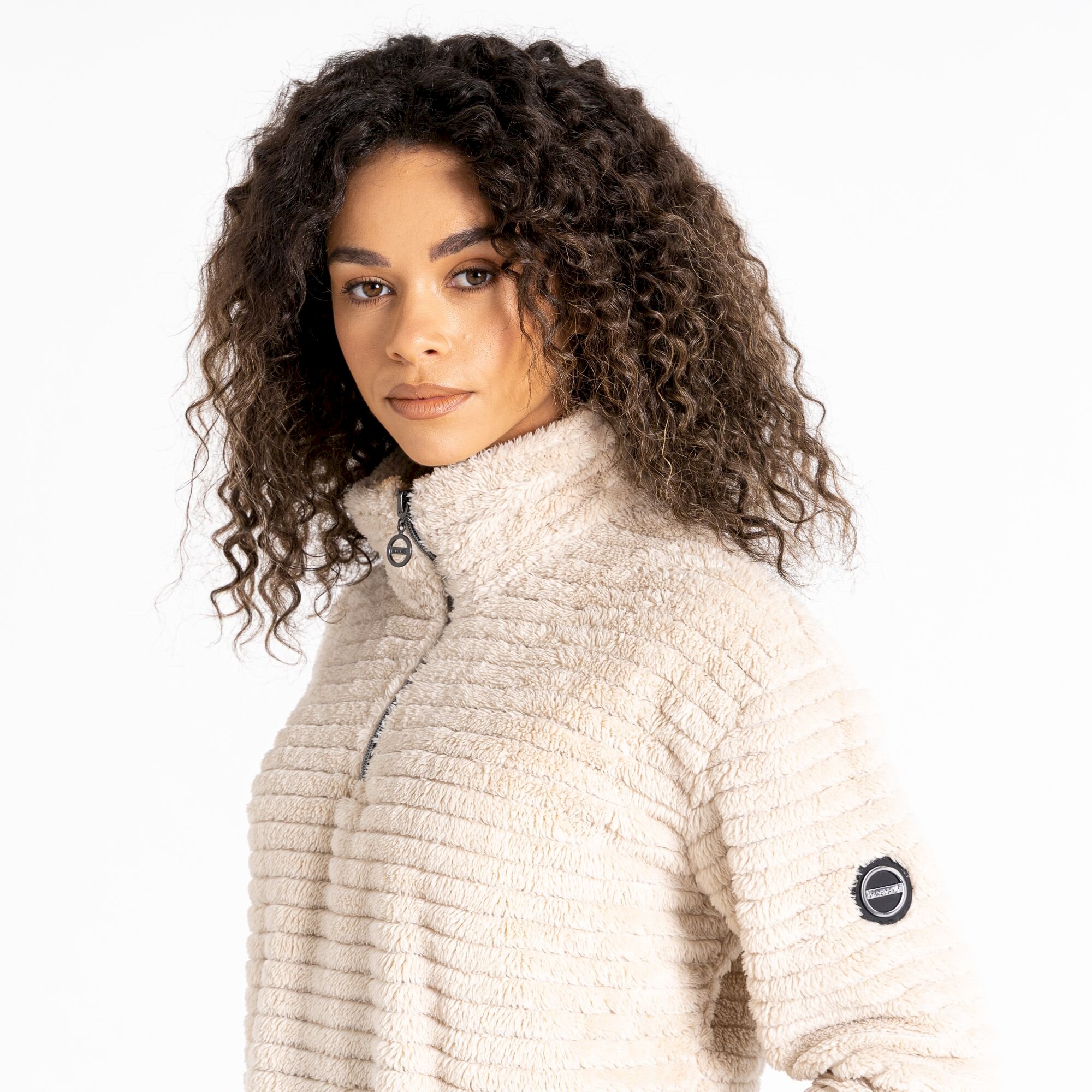 Dare 2b - Women's Lush Half Zip Fleece | Barley White