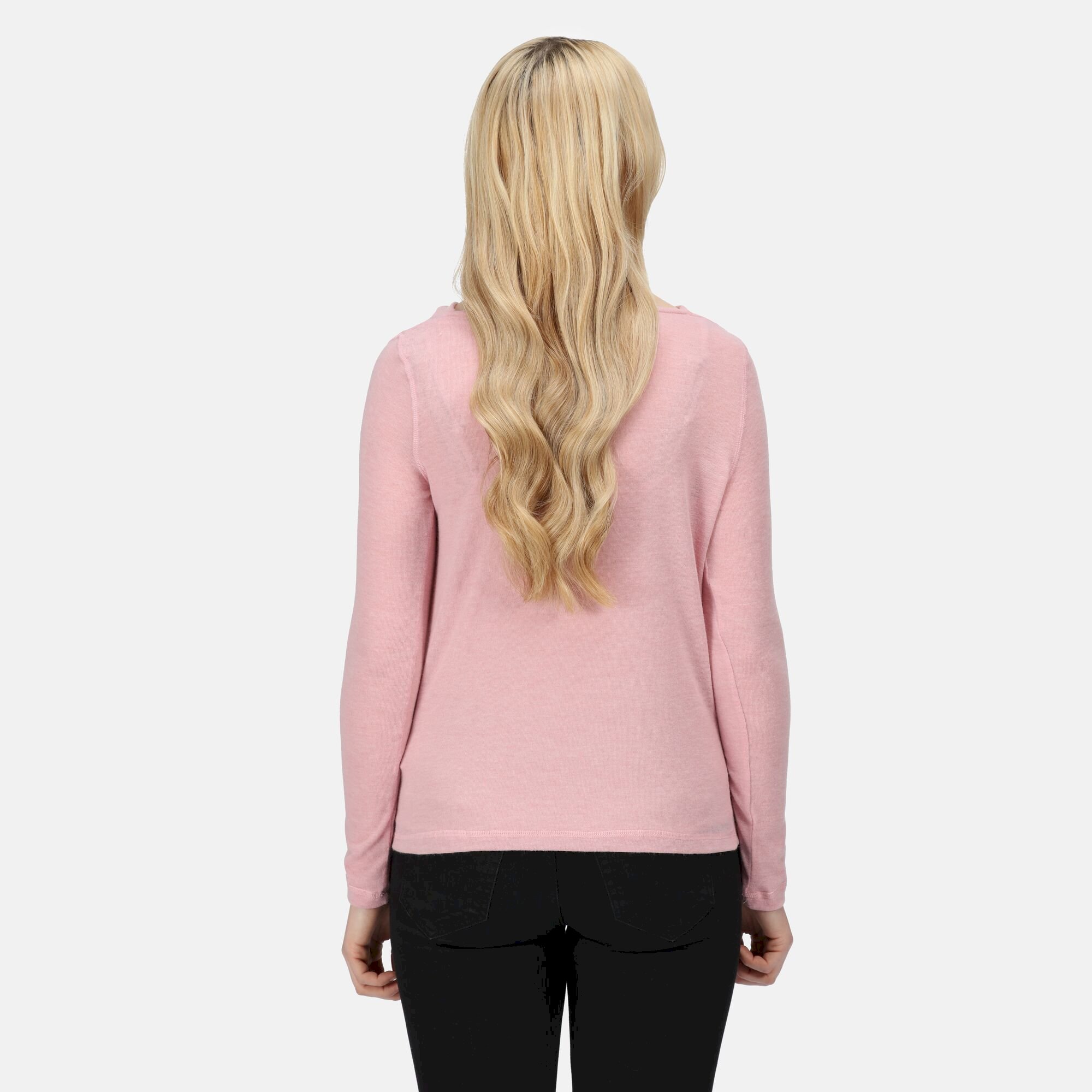 Women's Frayda Cowl Neck Top | Powder Pink