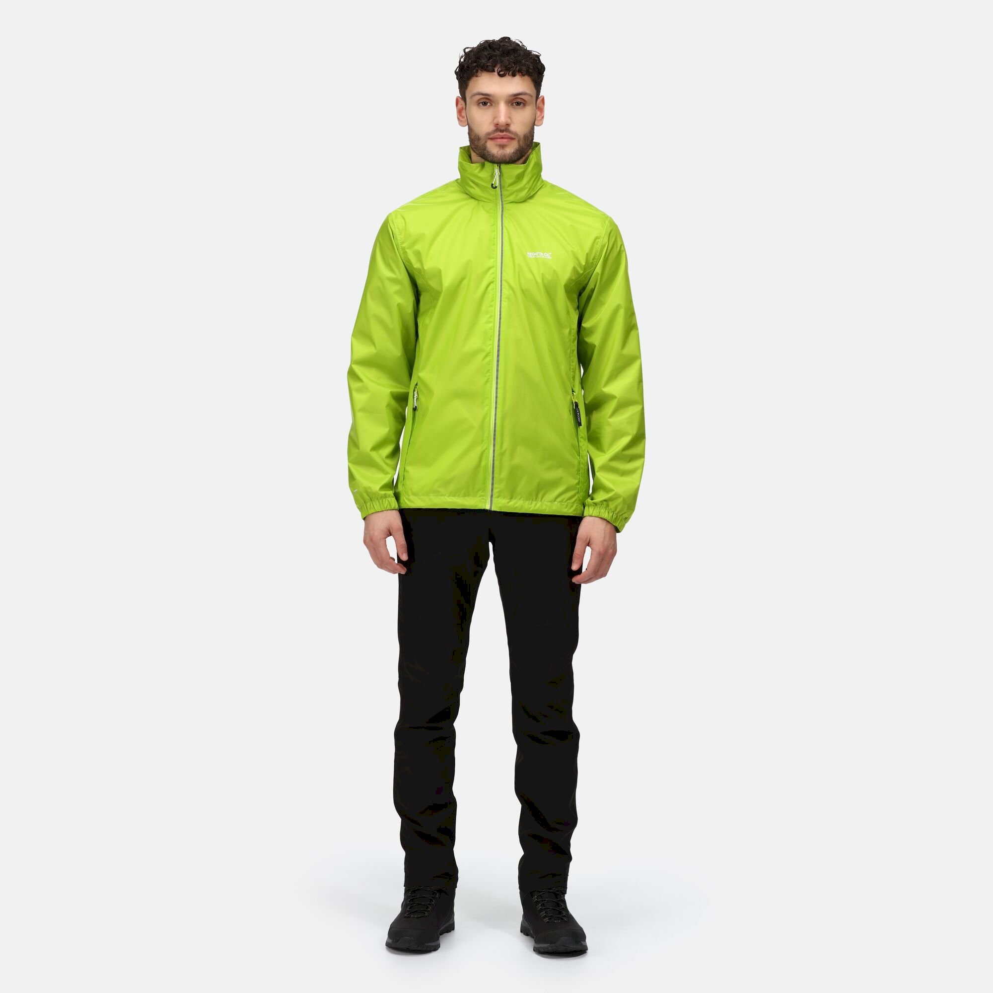 Men's Lyle IV Waterproof Packaway Jacket | Bright Kiwi