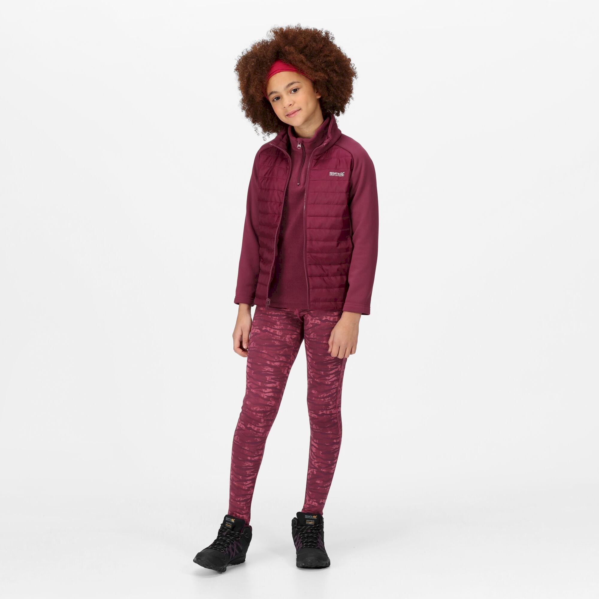 Kids' Hydrate VII 3-In-1 Waterproof Jacket | Violet Amaranth Haze