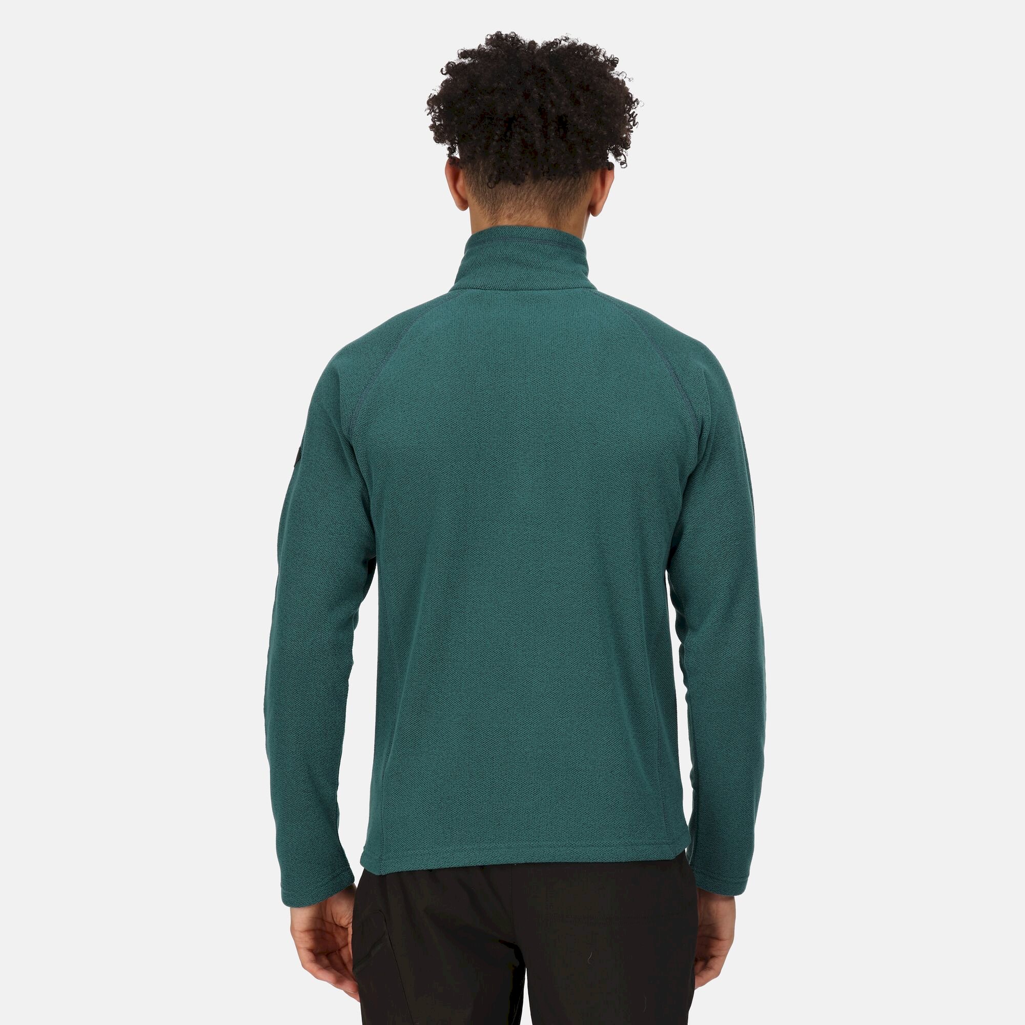 Men's Kenger Half Zip Midweight Fleece | Pacific Green