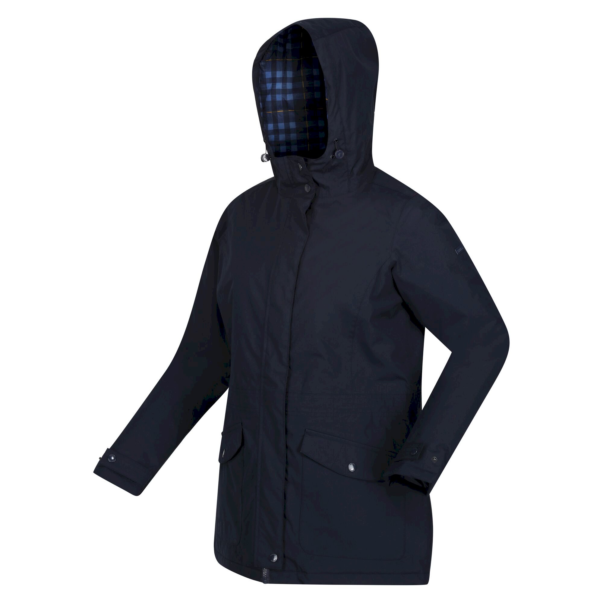 Women's Brigida Waterproof Insulated Jacket | Navy Check