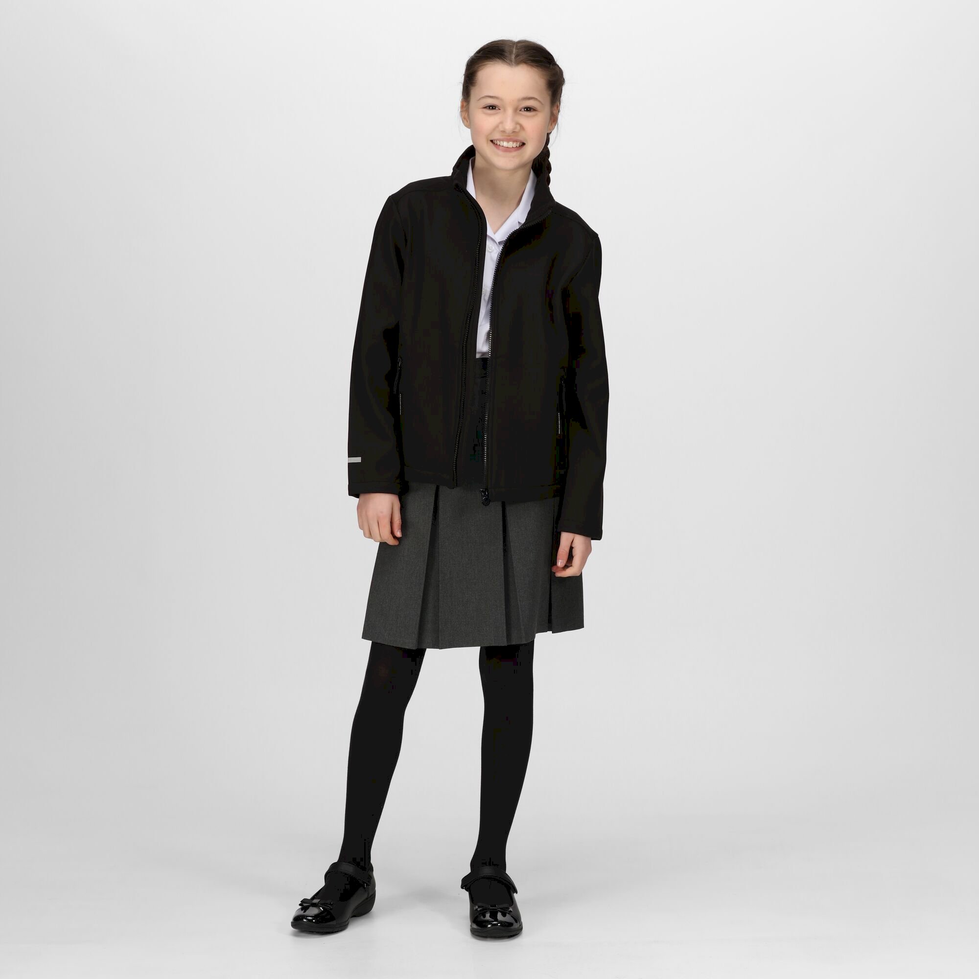 Kids' Ablaze 2-Layer Softshell | Black