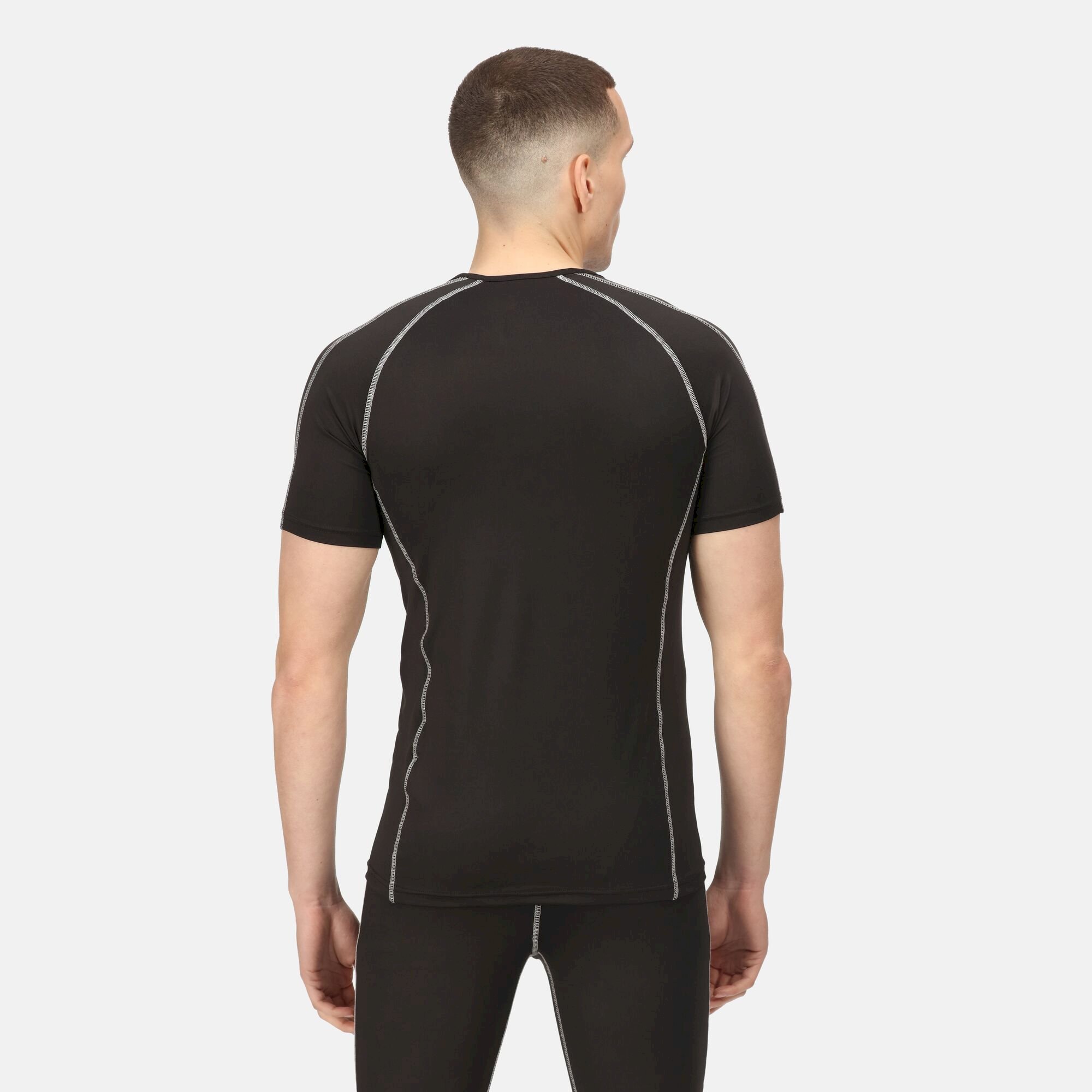 Men's SS Base Layer Top | Black