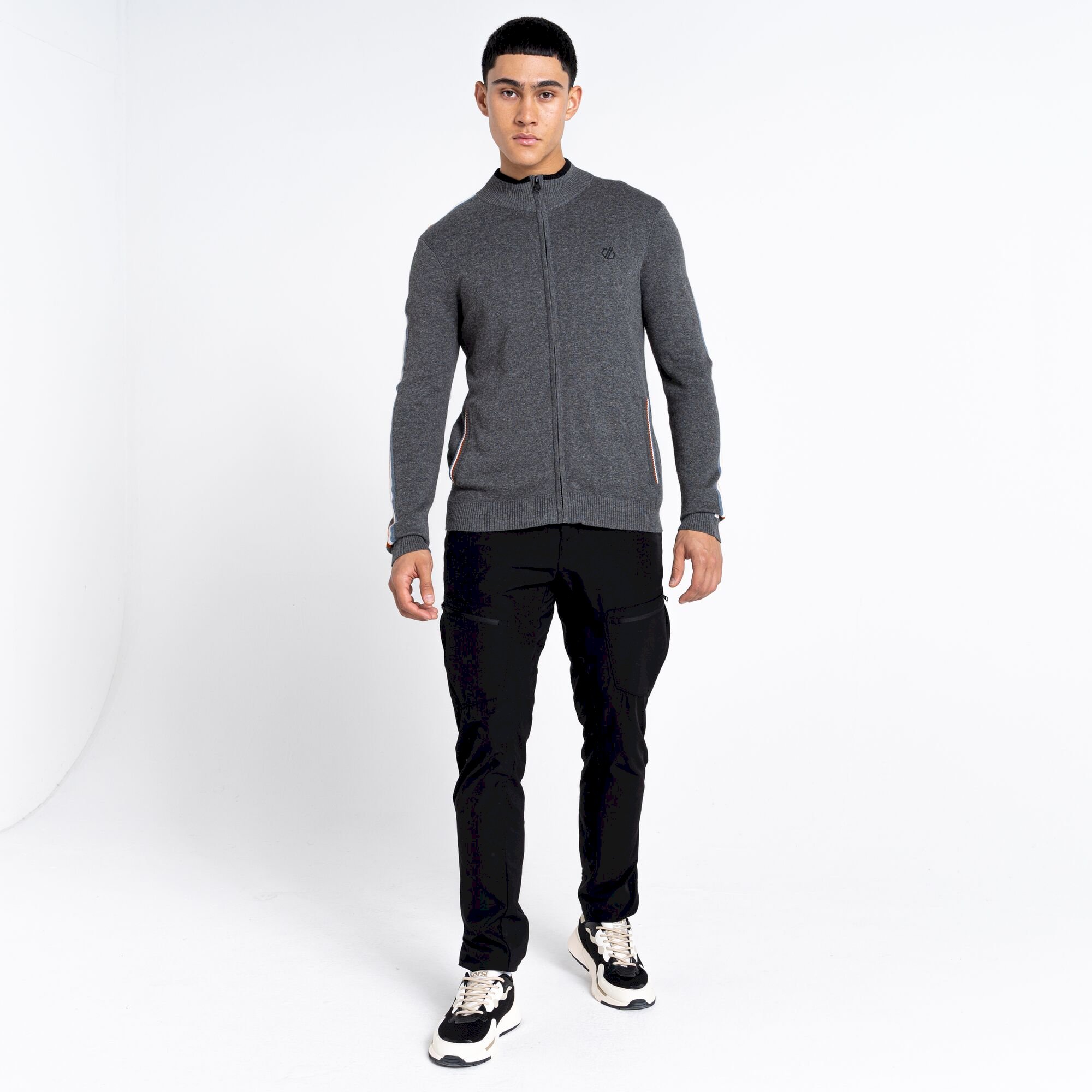 Dare 2b - Men's Dutiful II Full Zip Sweater | Charcoal Grey Marl