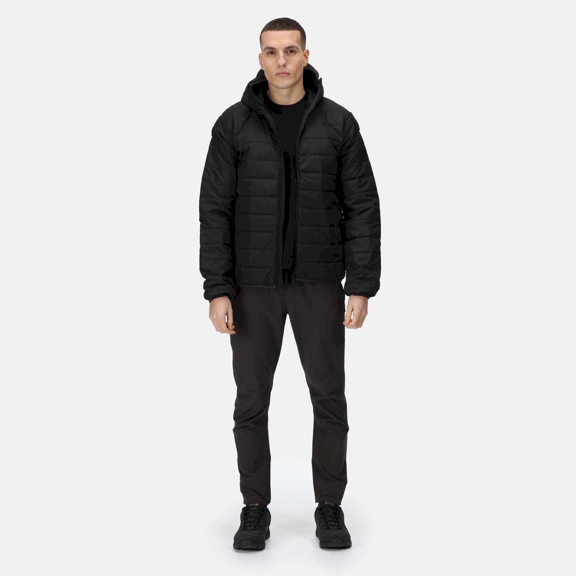 Men's Helfa Insulated Quilted Jacket | Black