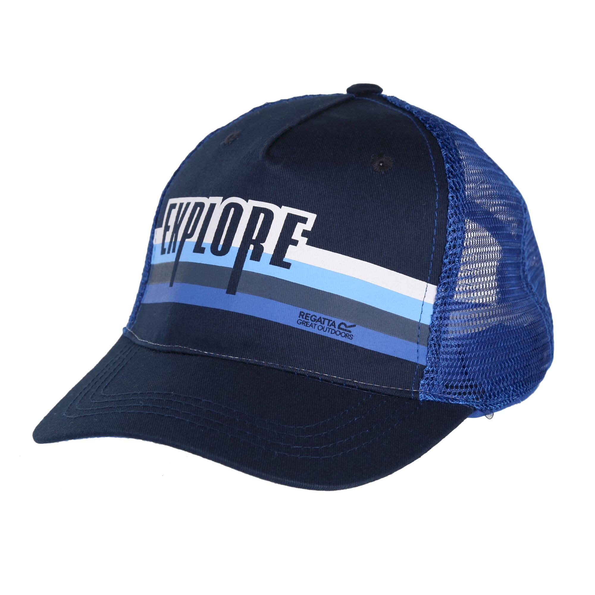 Kids' Tuyler Trucker Cap | Navy Imperial Blue