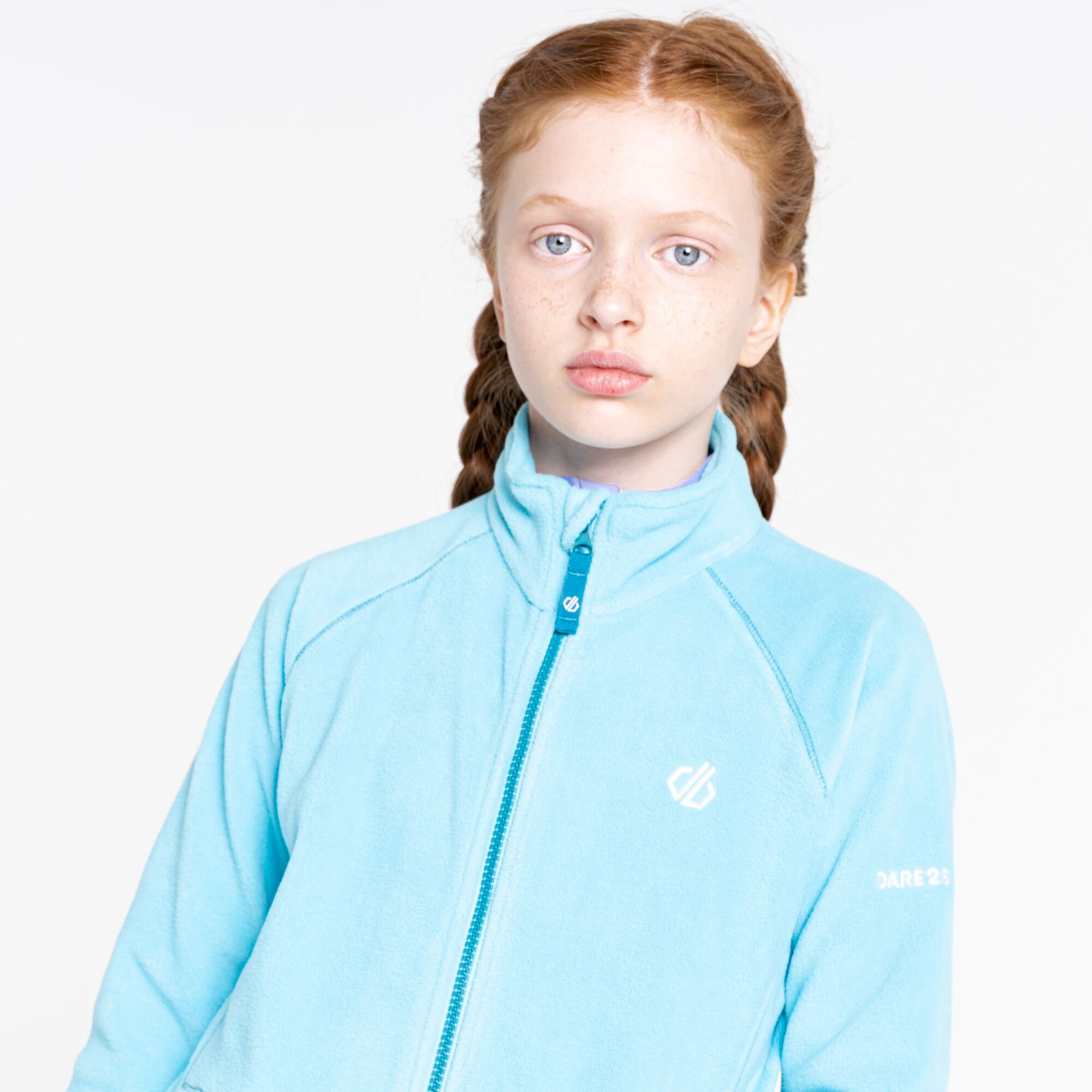 Dare 2b - Kids' Witty Zip Through Fleece | River Blue