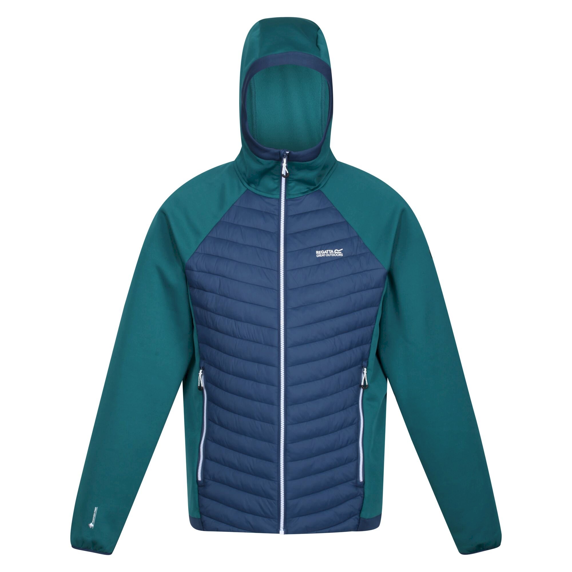 Men's Andreson VII Hybrid Lightweight Jacket | Admiral Blue Pacific Green