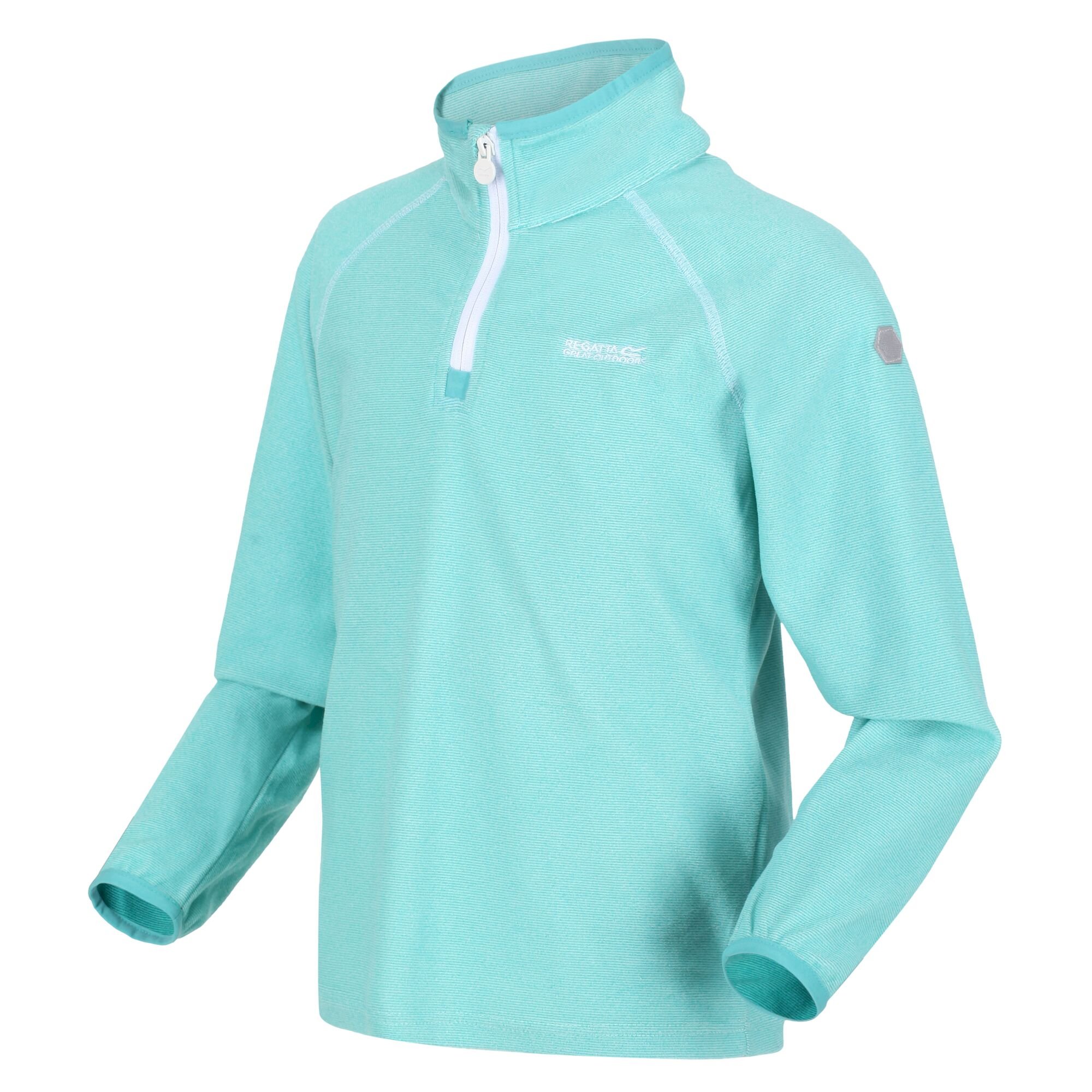 Kids' Loco Half Zip Fleece | Turquoise